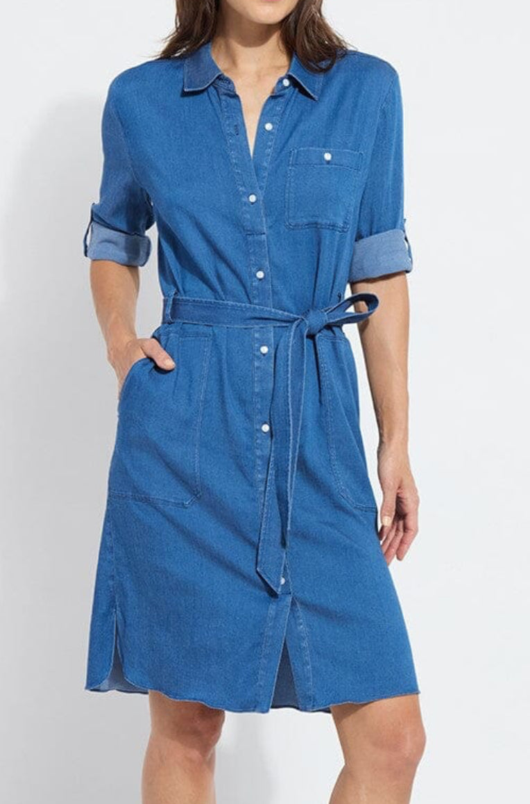Lysse Delphine Chambray Dress