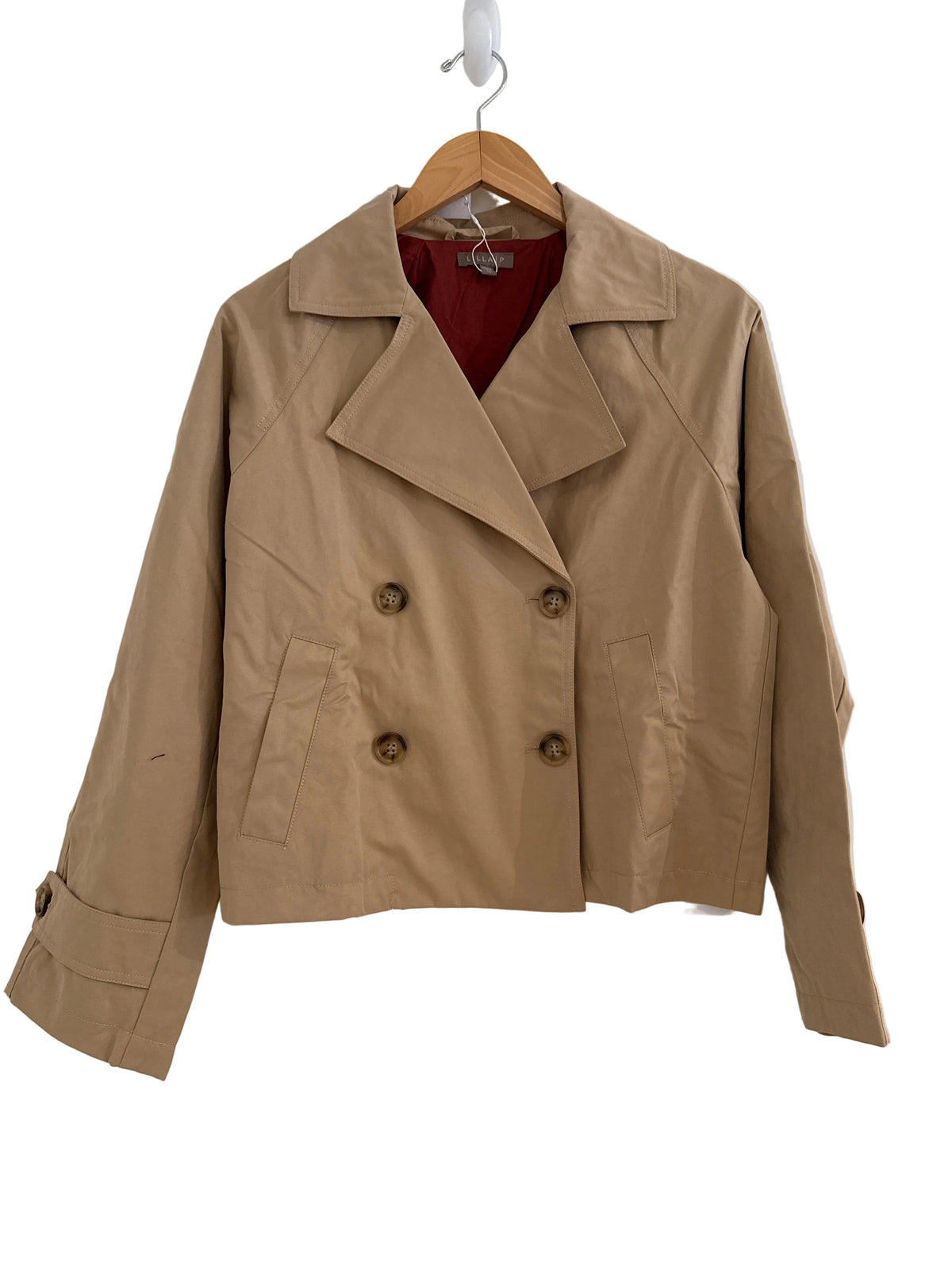 Lilla P Short Trench Khaki
