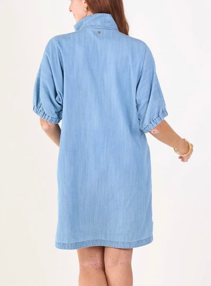 Emily McCarthy Poppy Dress Chambray