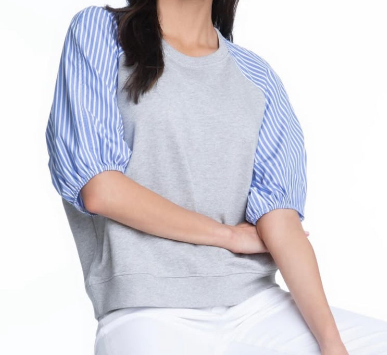 Elliott Lauren Sweatshirt With Contrast Sleeve