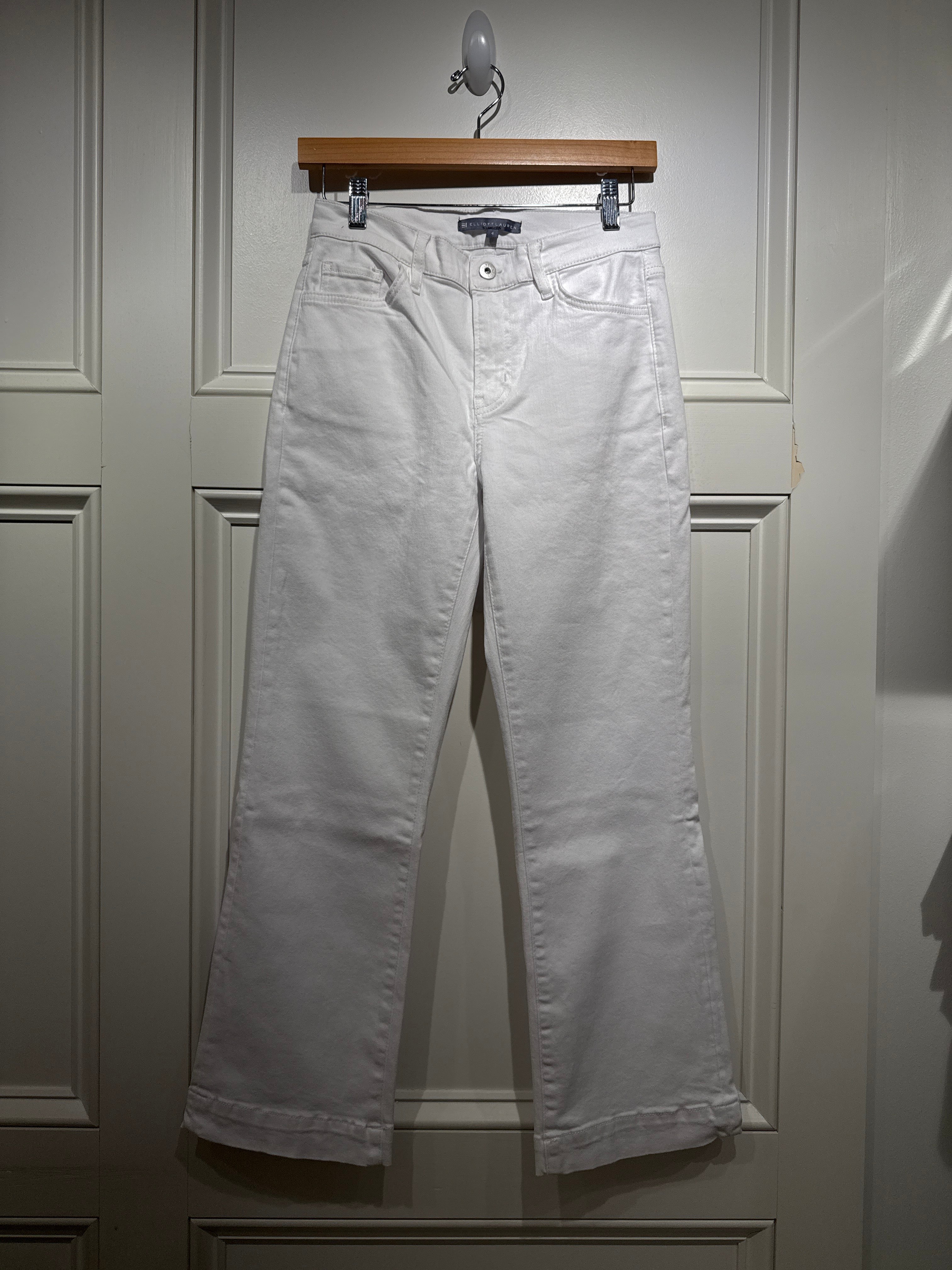 Elliott Lauren Wide Hem Jean