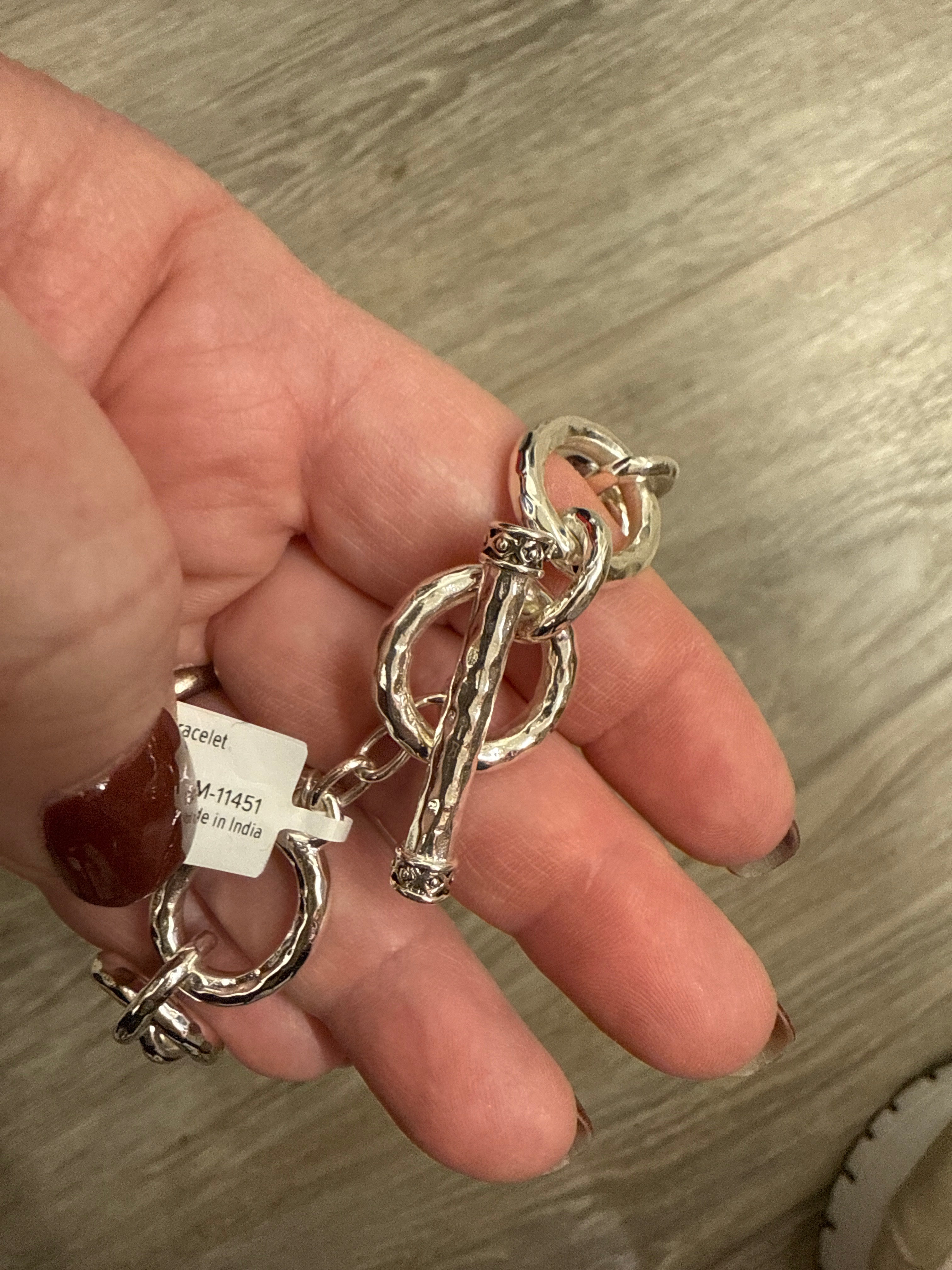 Julie Vos Catalina Demi Link Bracelet Silver