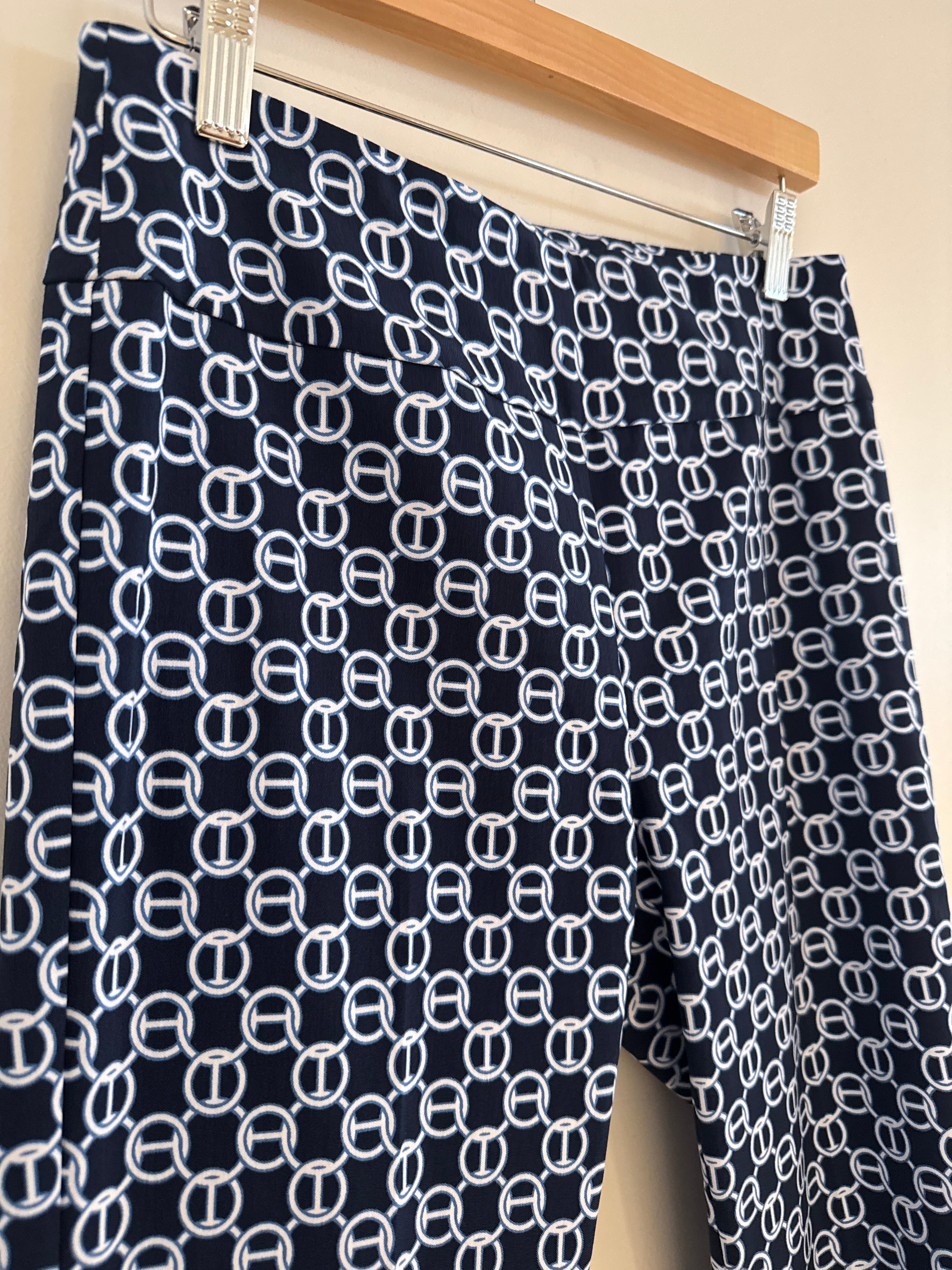 Elliott Lauren Pattern Pants Navy