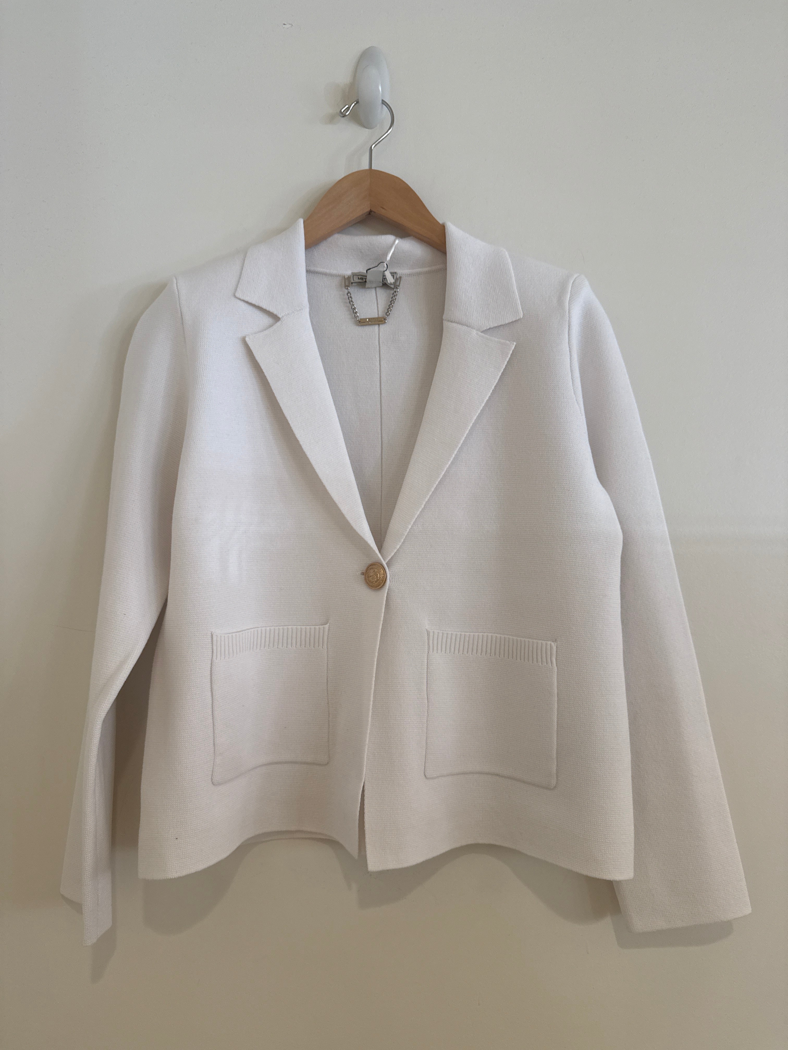 Metric Knit Blazer