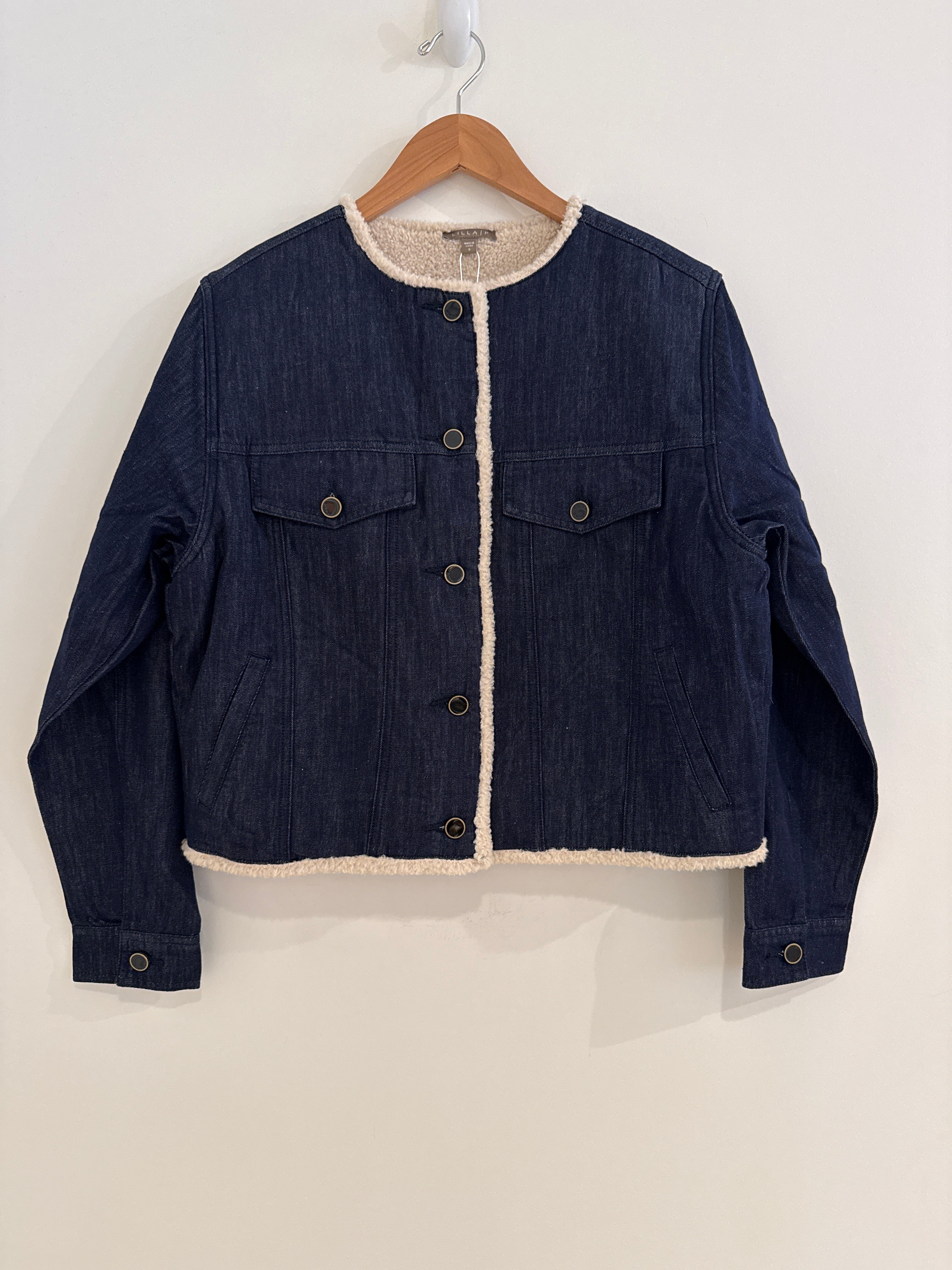 Lilla P Sherpa Lined Jean Jacket