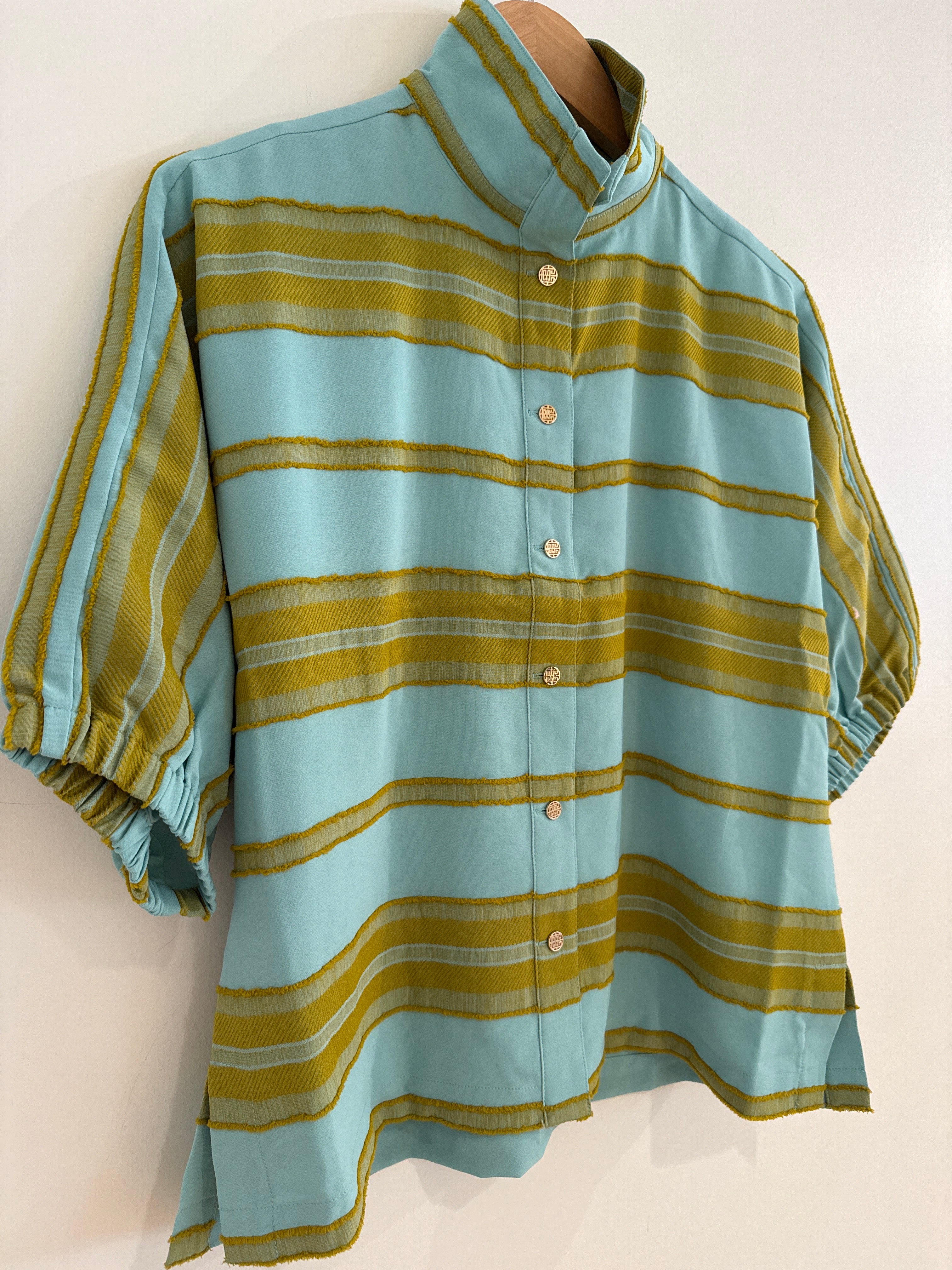 Emily McCarthy Bonny Top Fringe Stripe