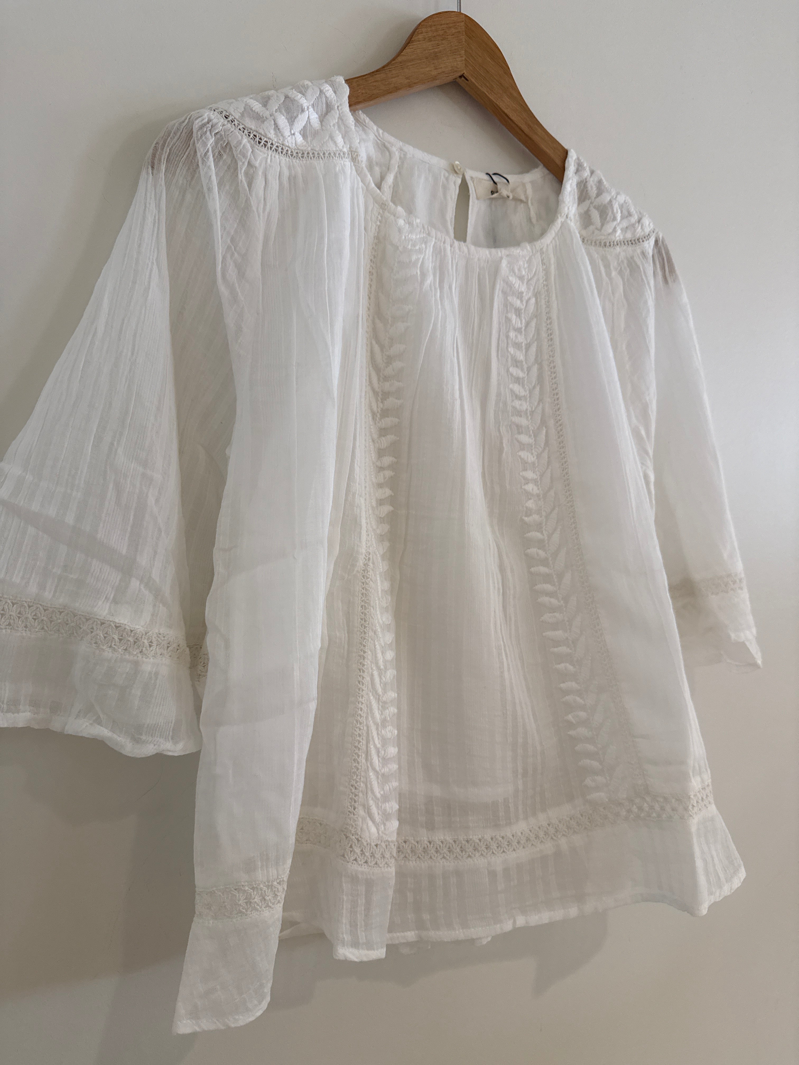 Suncoo Lauryn Top White