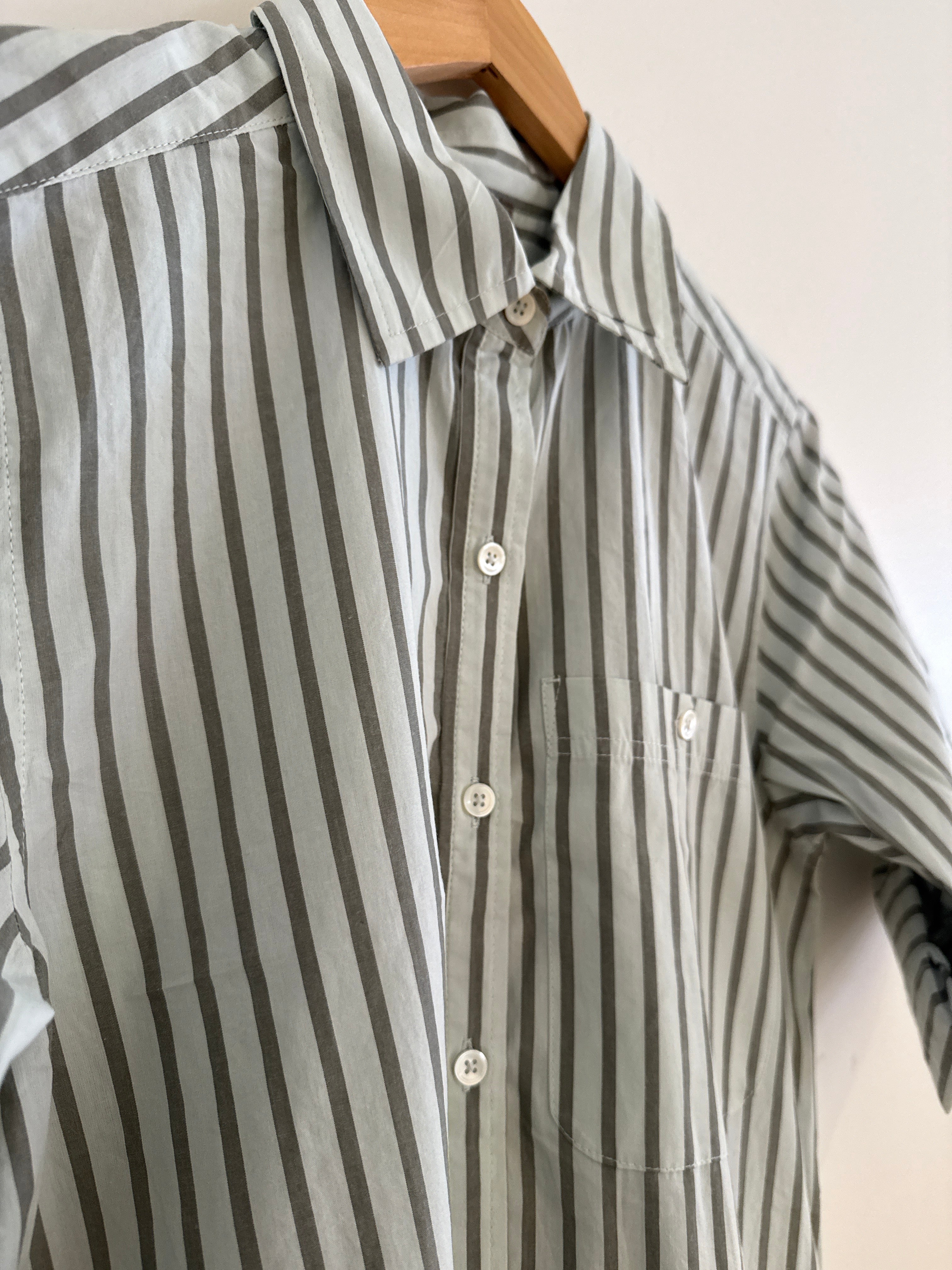 Lilla P Striped Shirt Dress Pool