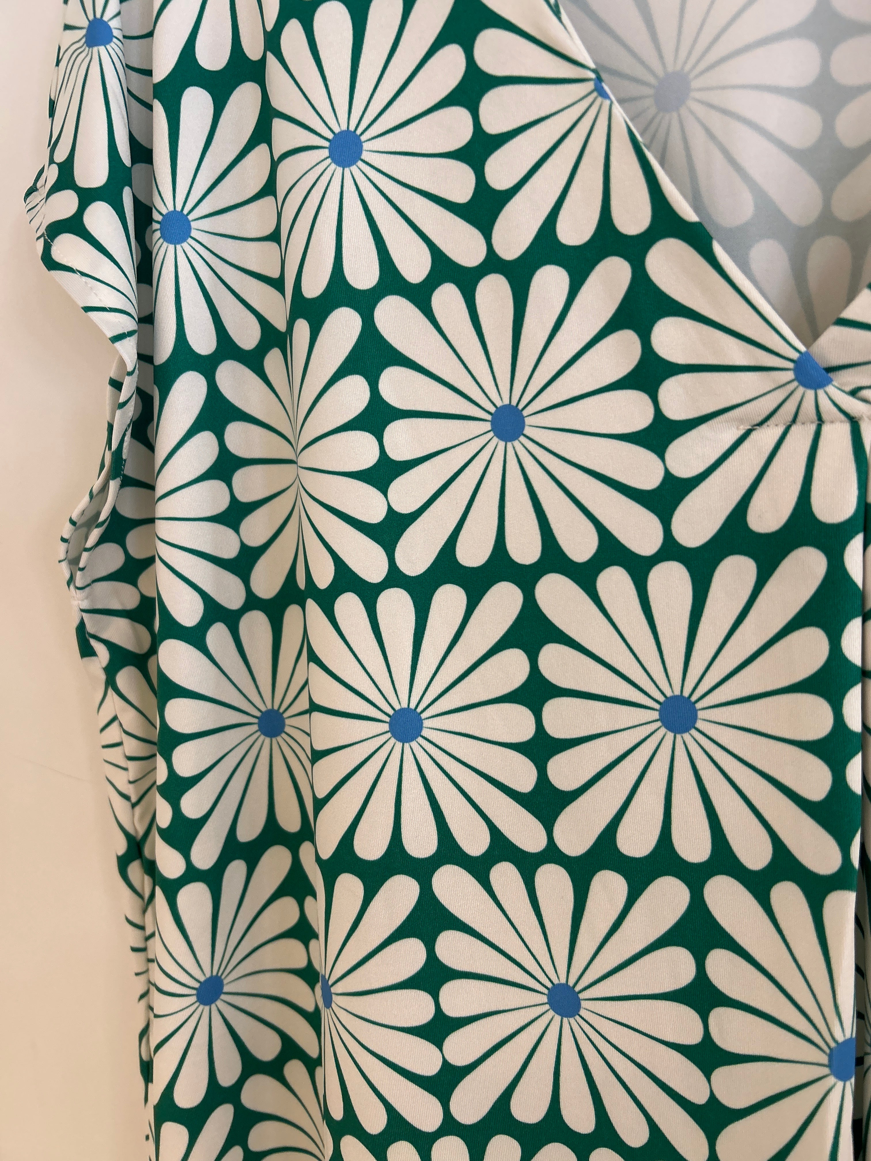 Compañia Fantastica Kaftan Green Floral