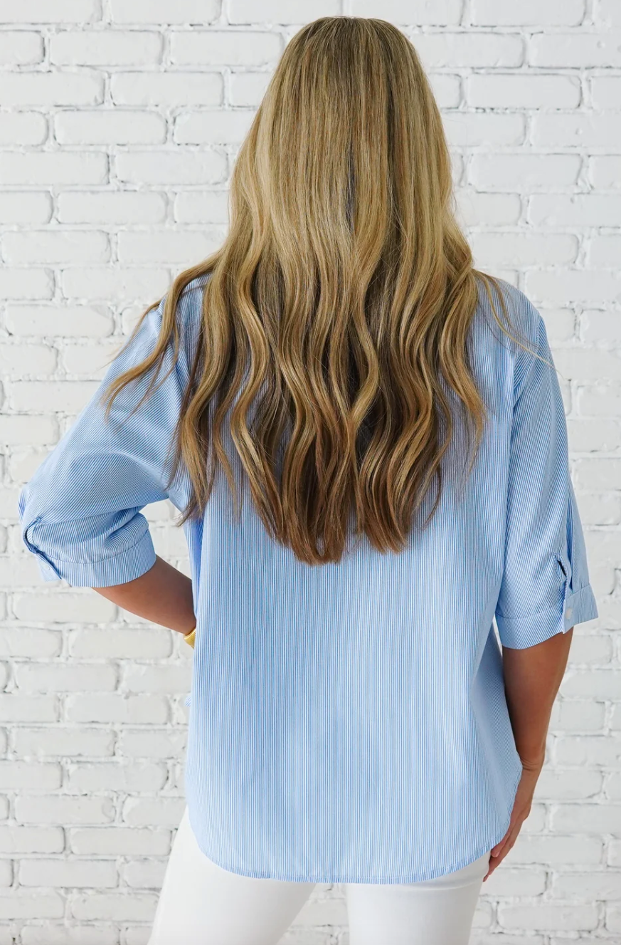 Caryn Lawn Payton Striped Top