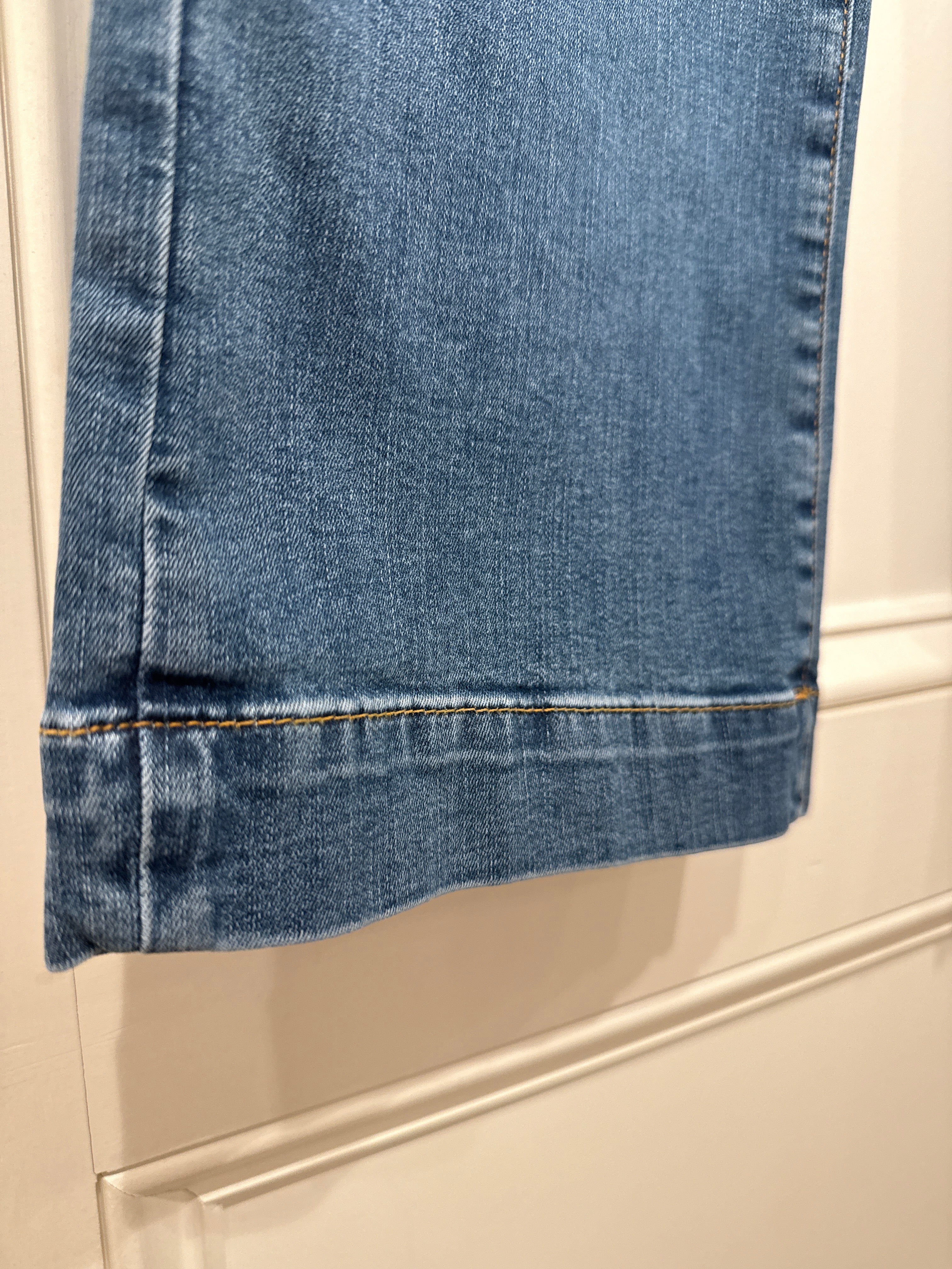 Elliott Lauren Wide Hem Jean