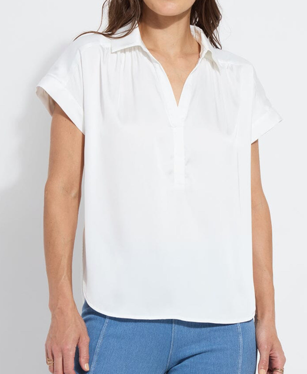 Lysse Amaya Off White Top