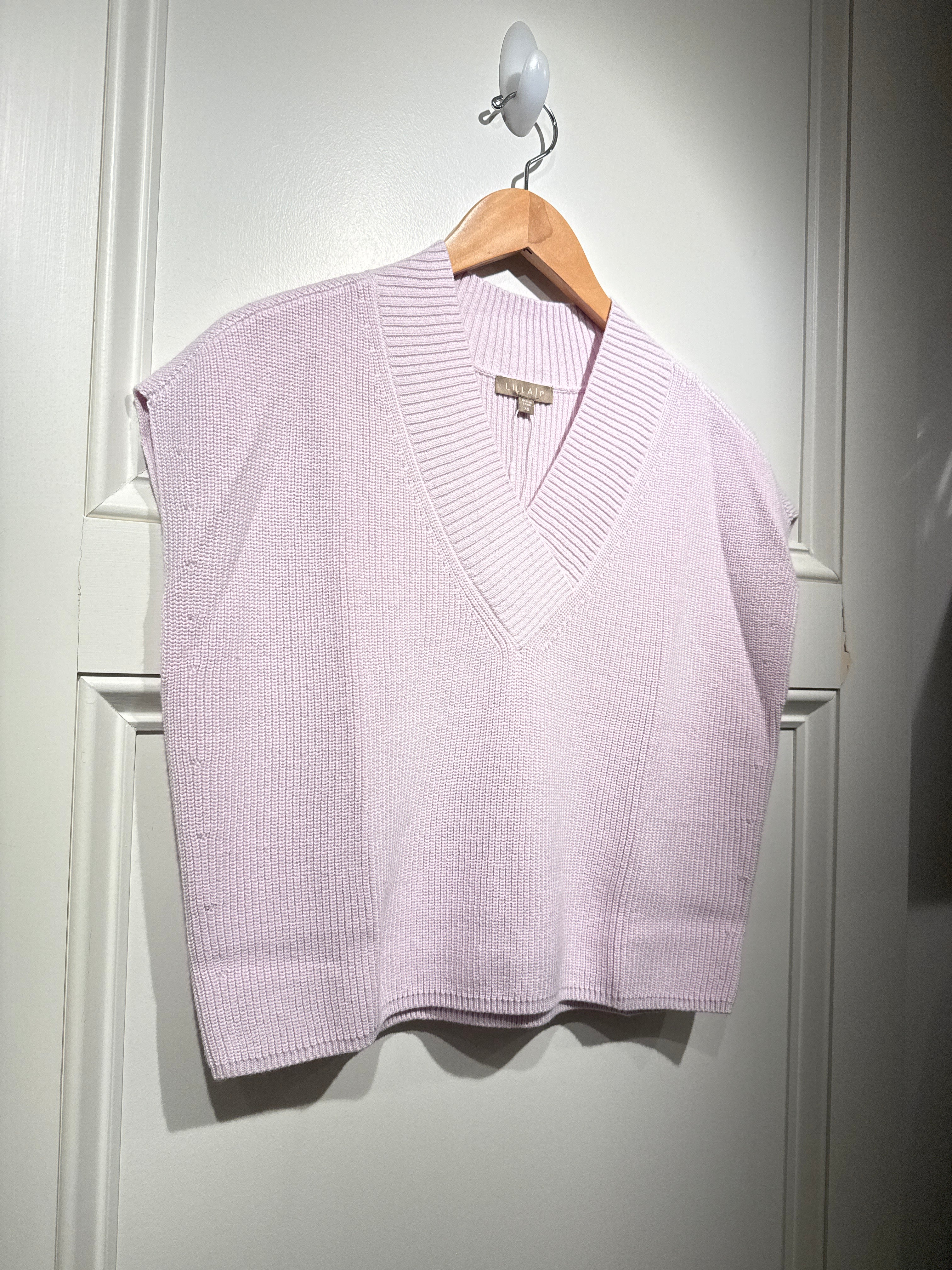 Lilla P Lilac Sweater Vest