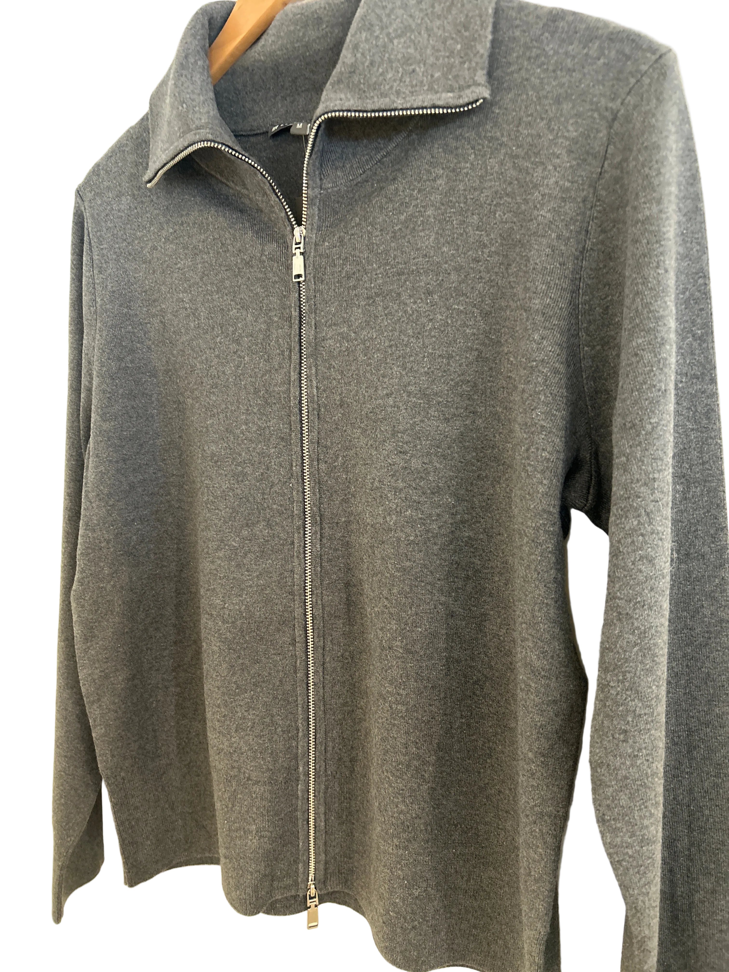 Elliott Lauren Grey Zip Cardigan