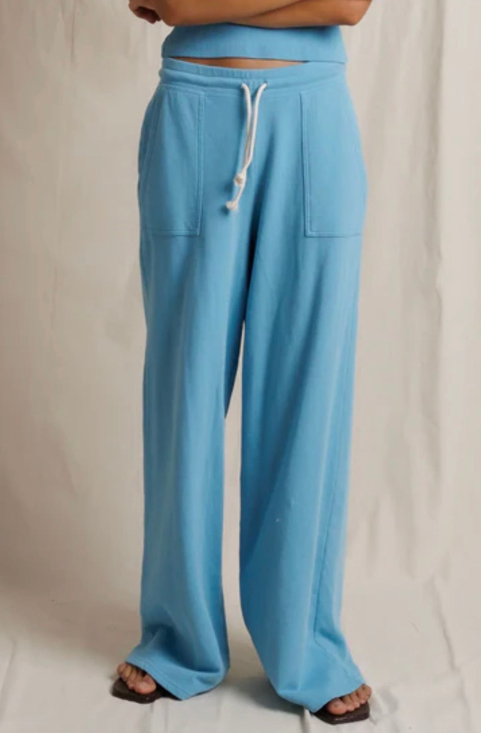 Perfect White Tee French Terry Pocket Pant