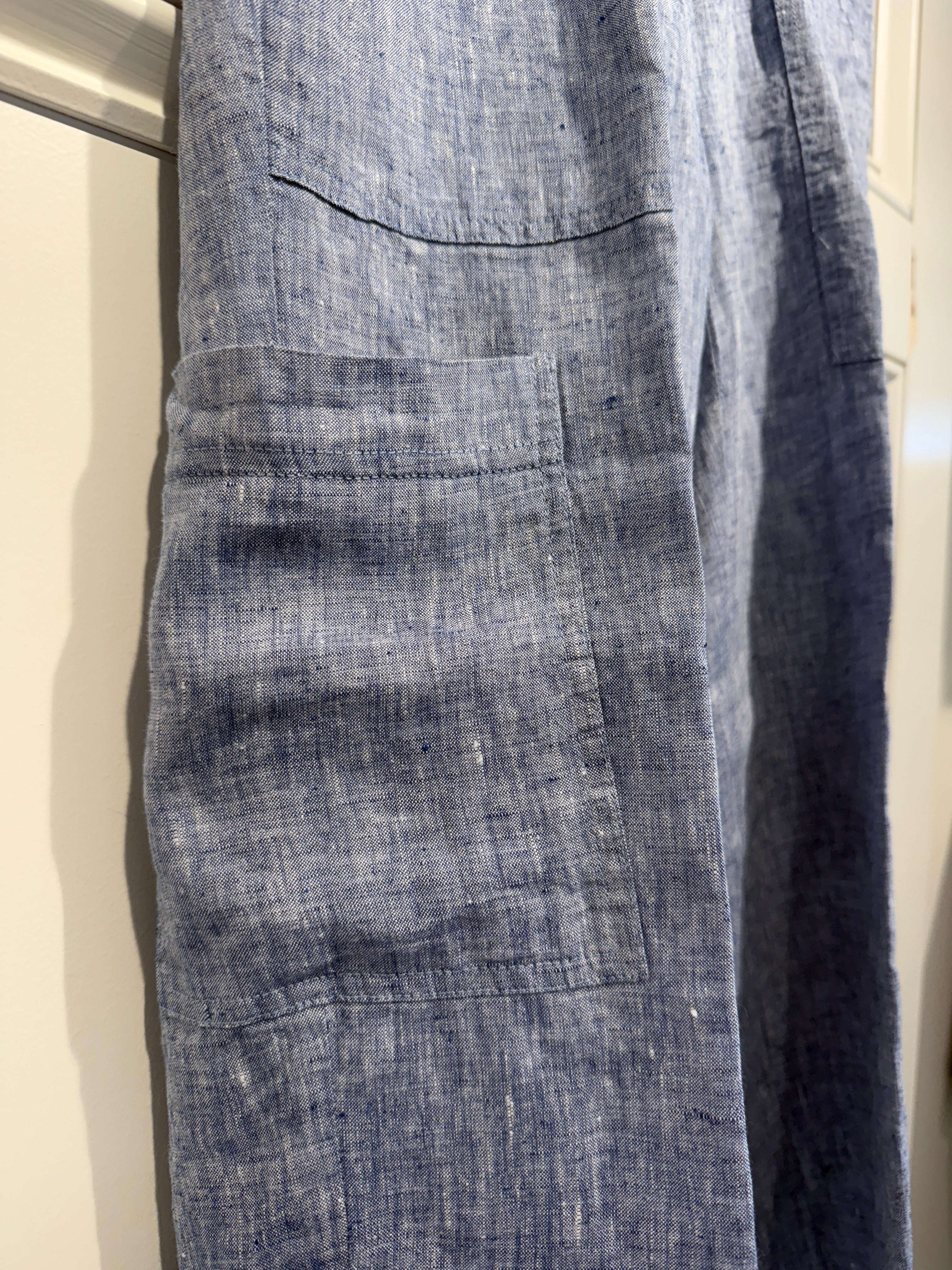 Elliott Lauren Chambray Cropped Pants