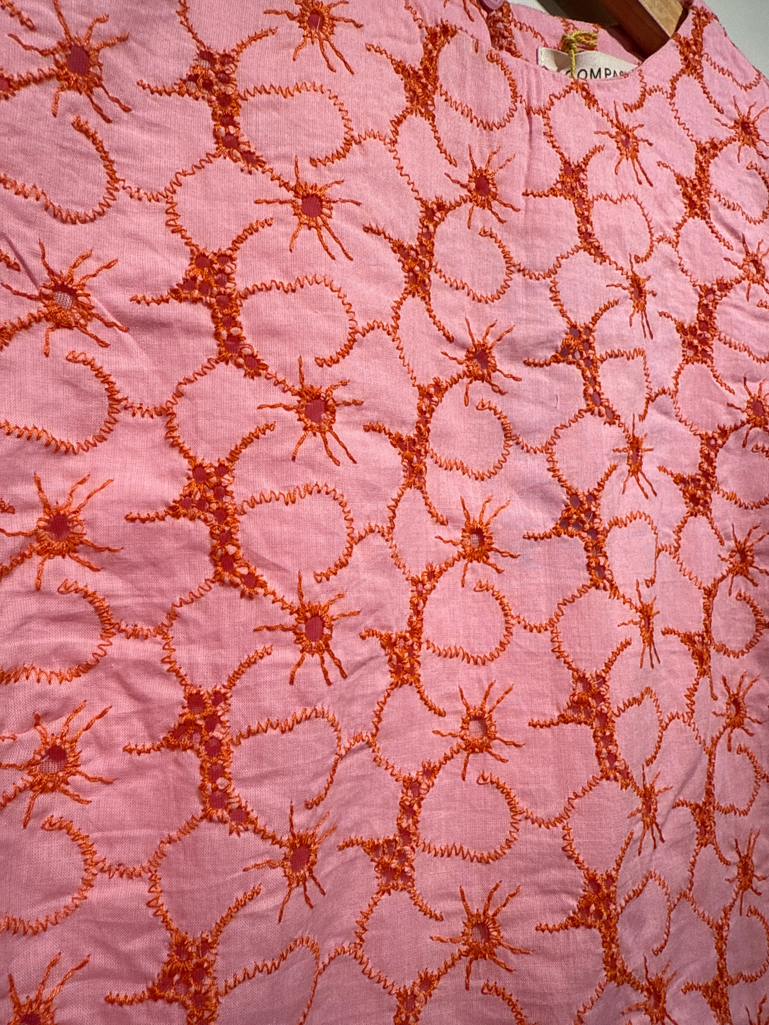 Compania Fantastica Flower Top/Skirt  Pink/Orange
