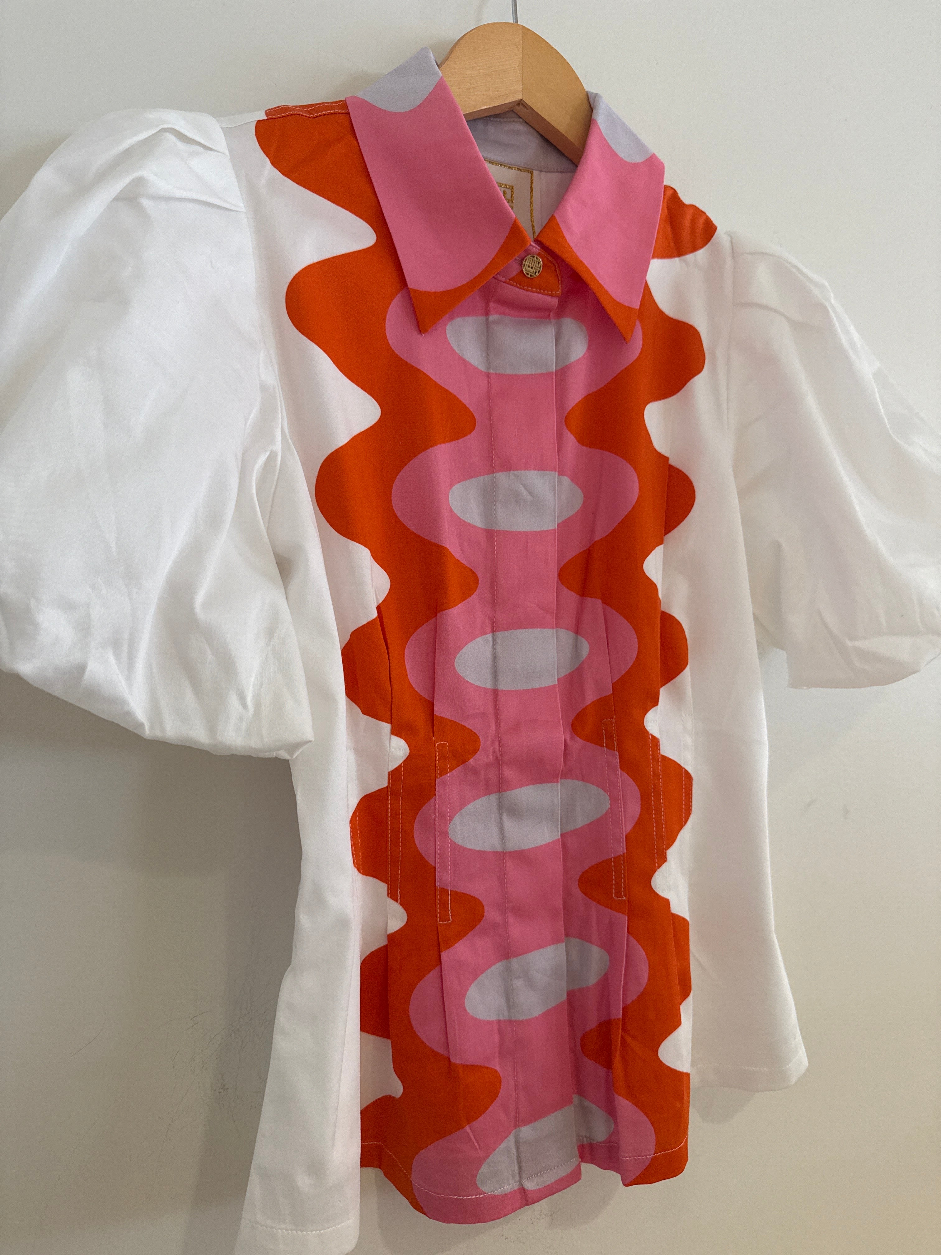 Emily McCarthy Britt Top Rosa