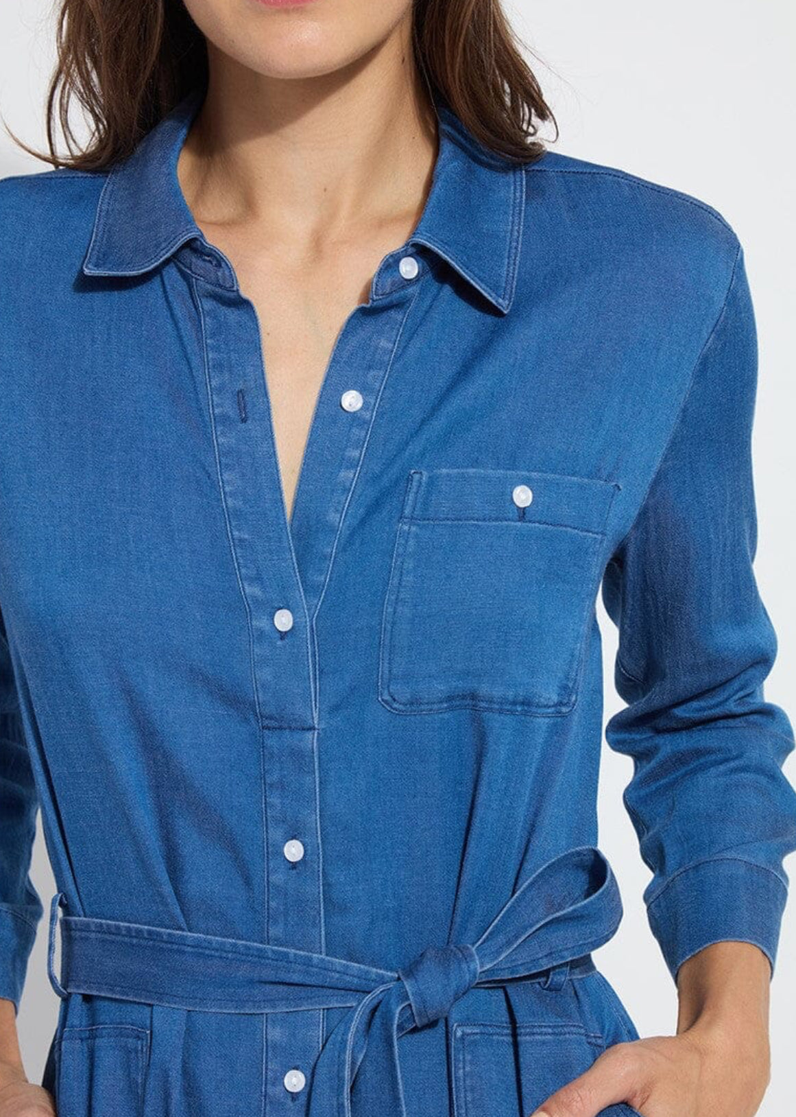 Lysse Delphine Chambray Dress
