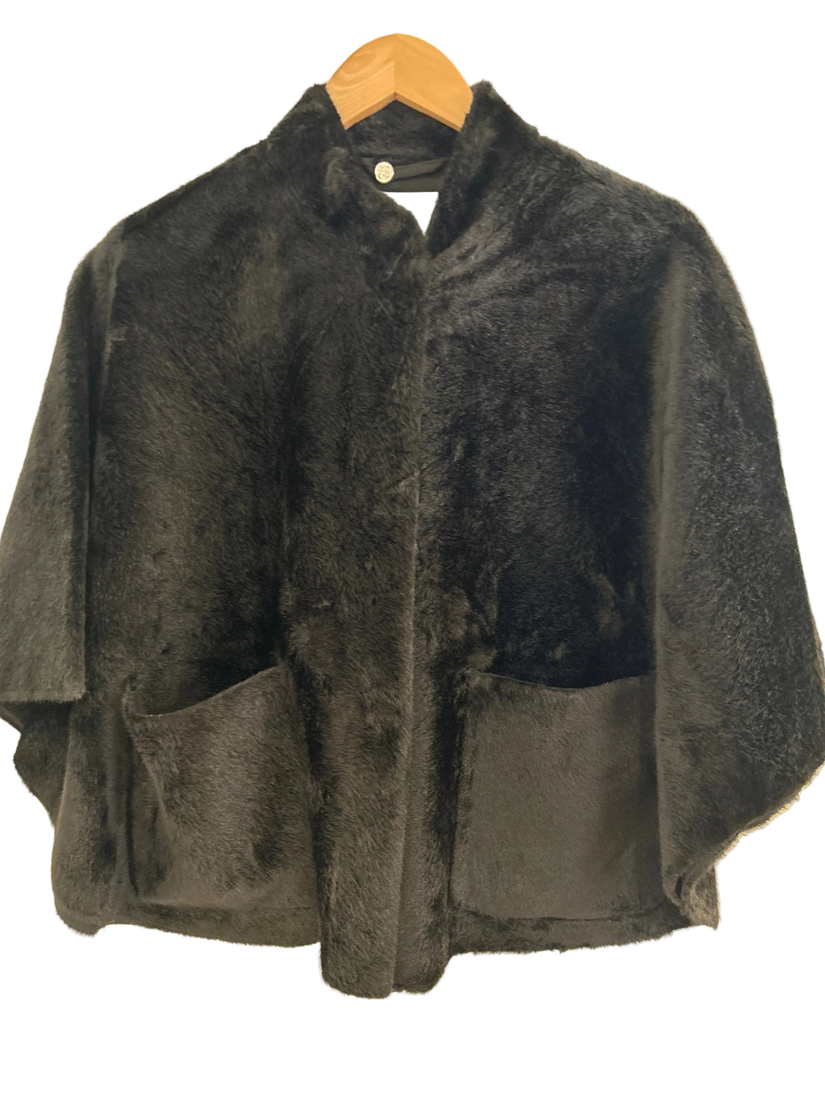 Faux Fur Cape