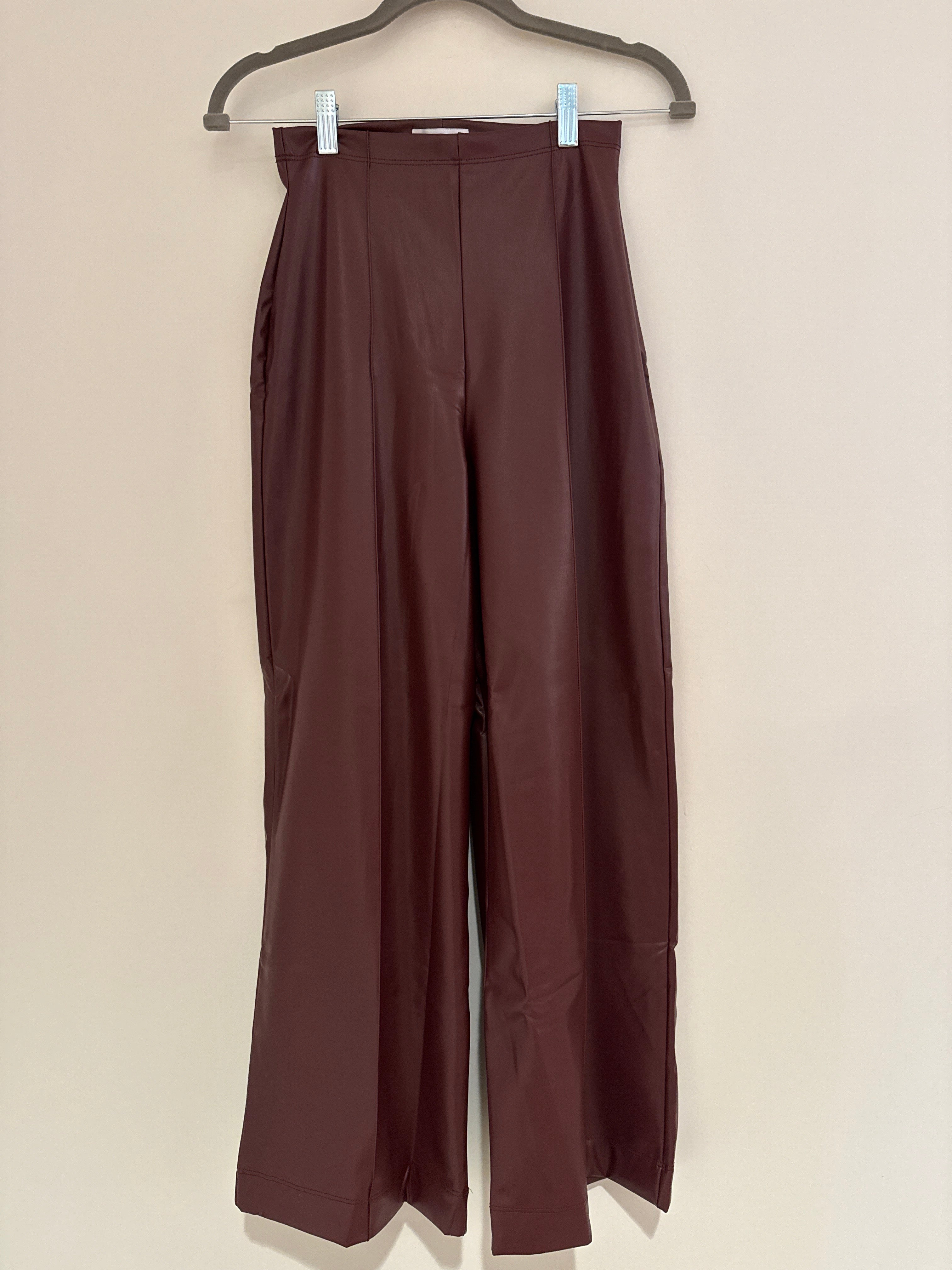 Ripley Rader Faux Leather Pant Oxblood
