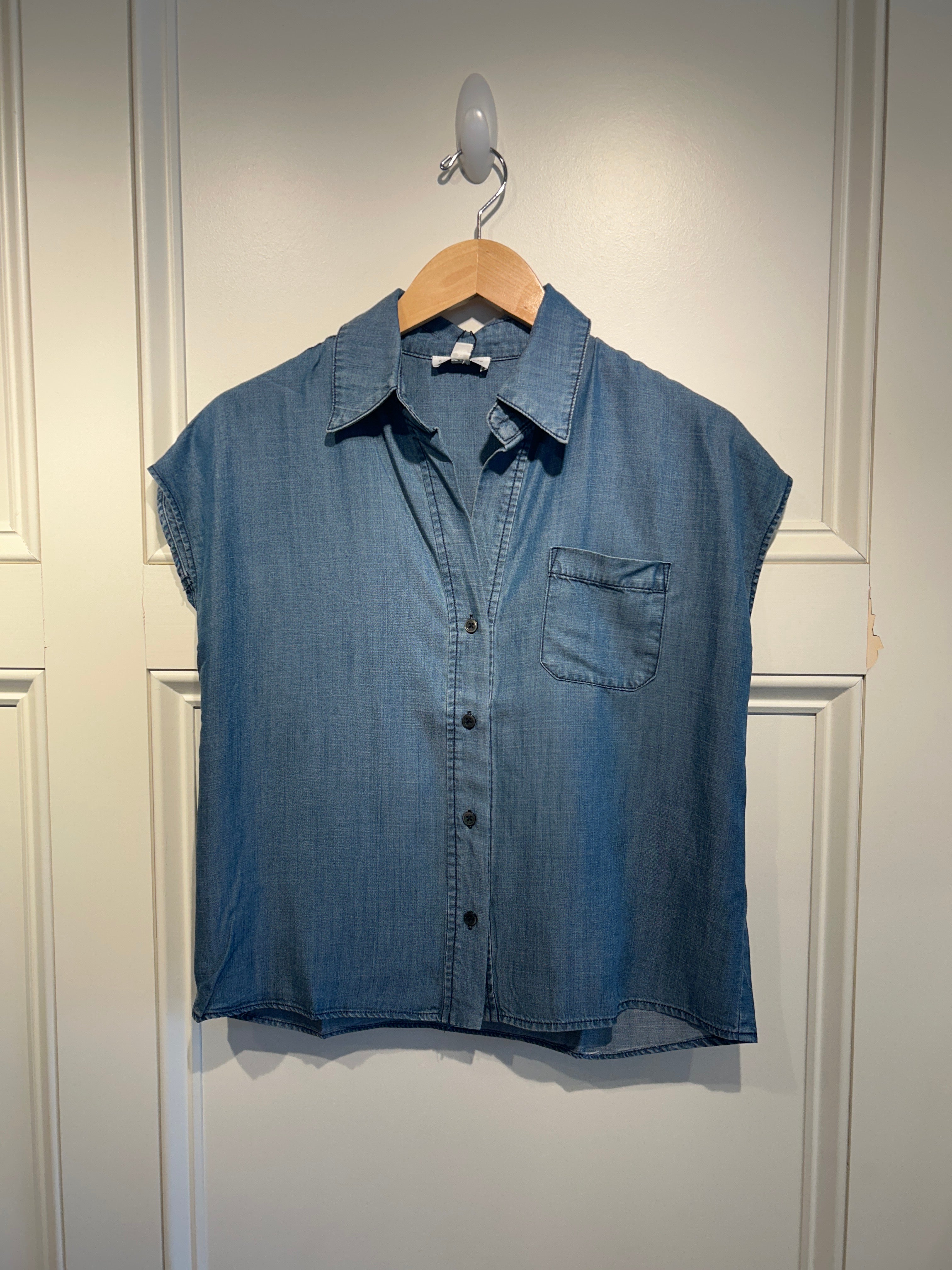 CA Cap Sleeve Blouse