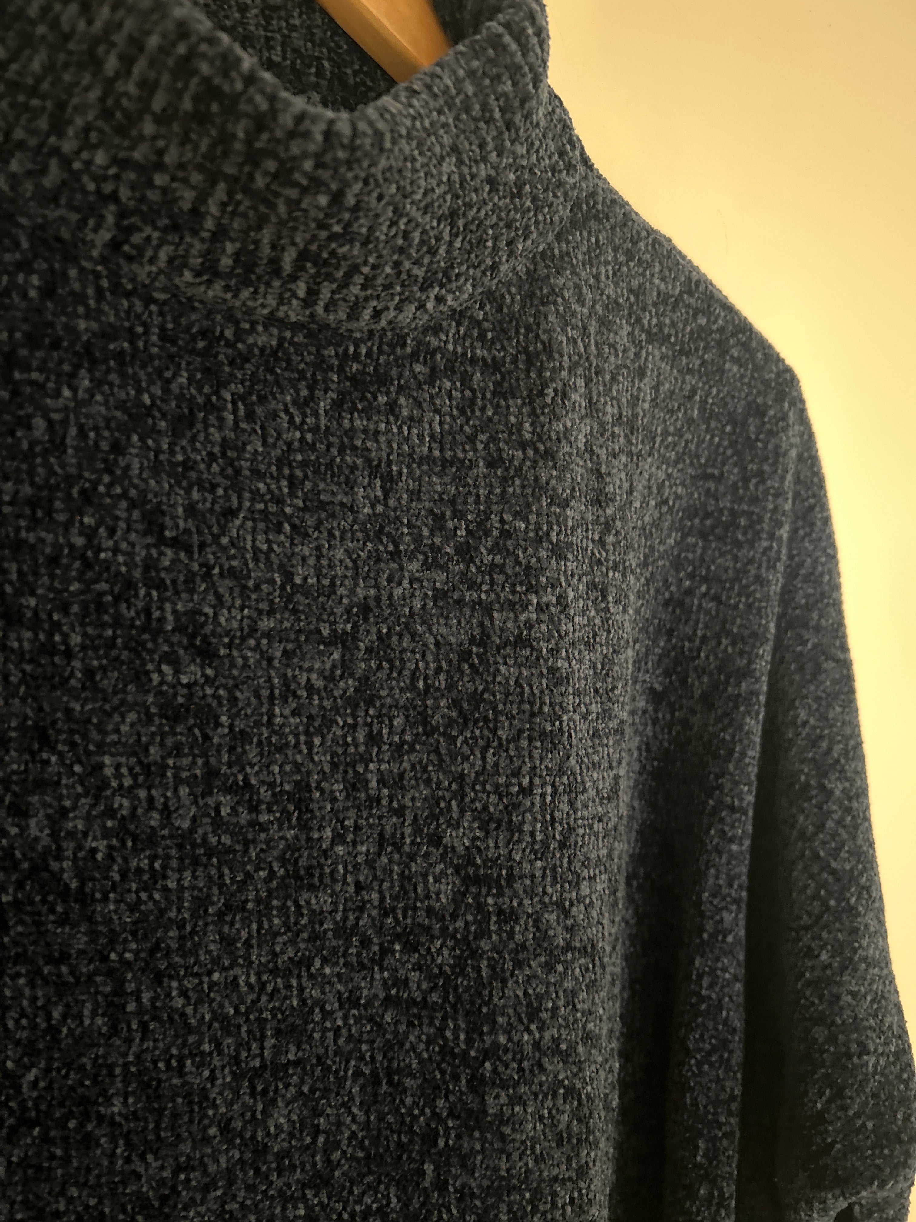 Mersea Navy Chenille Sweater