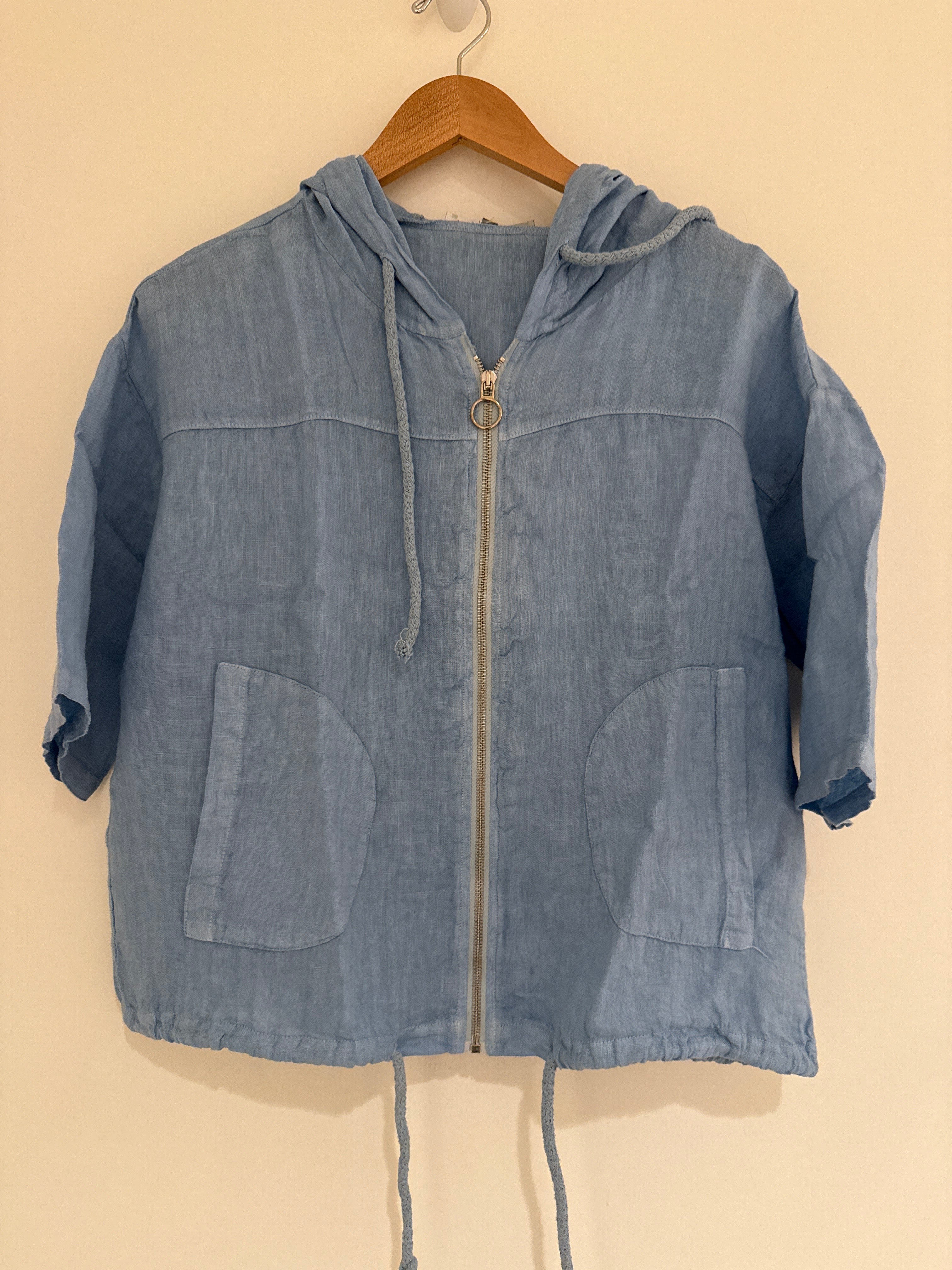 Elliott Lauren Linen Hoodie