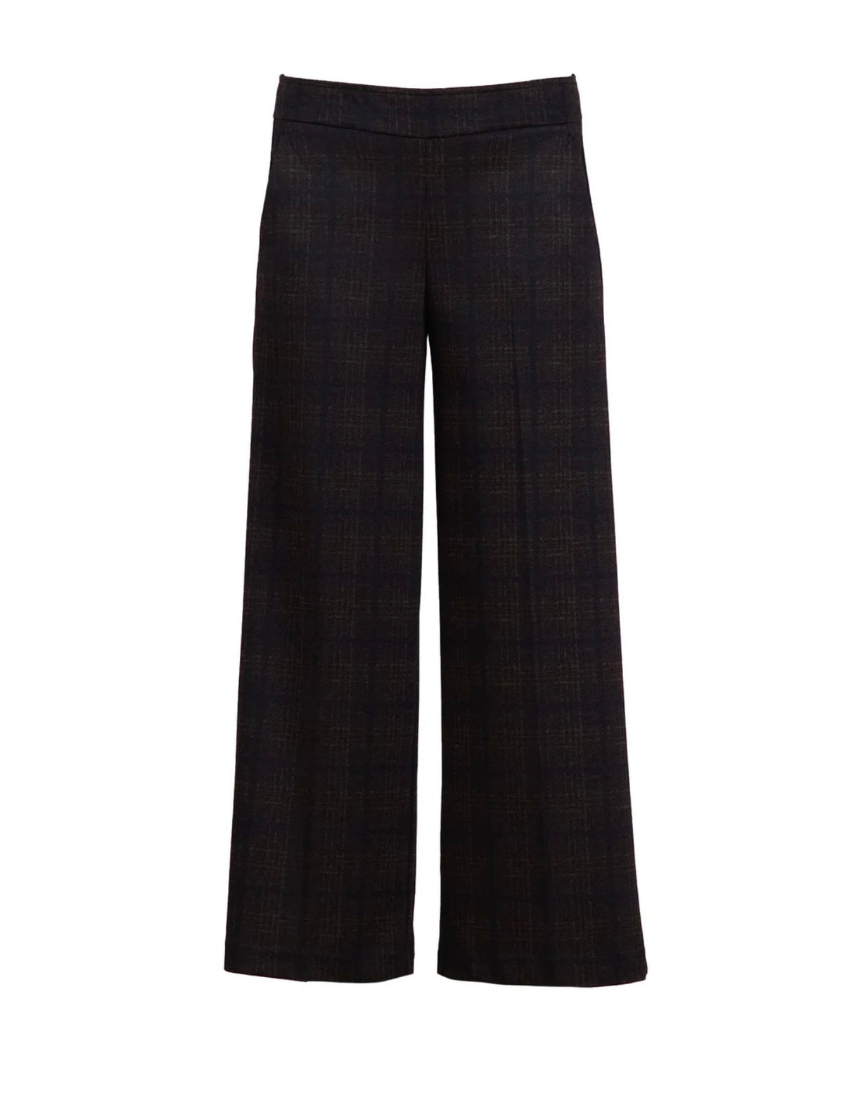 Avenue Montaigne Grace Pant Tobacco Plaid