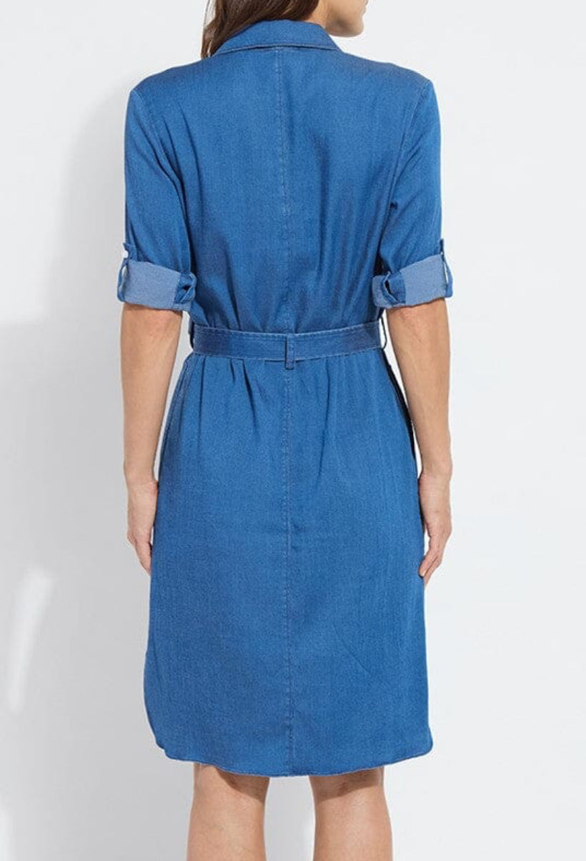 Lysse Delphine Chambray Dress