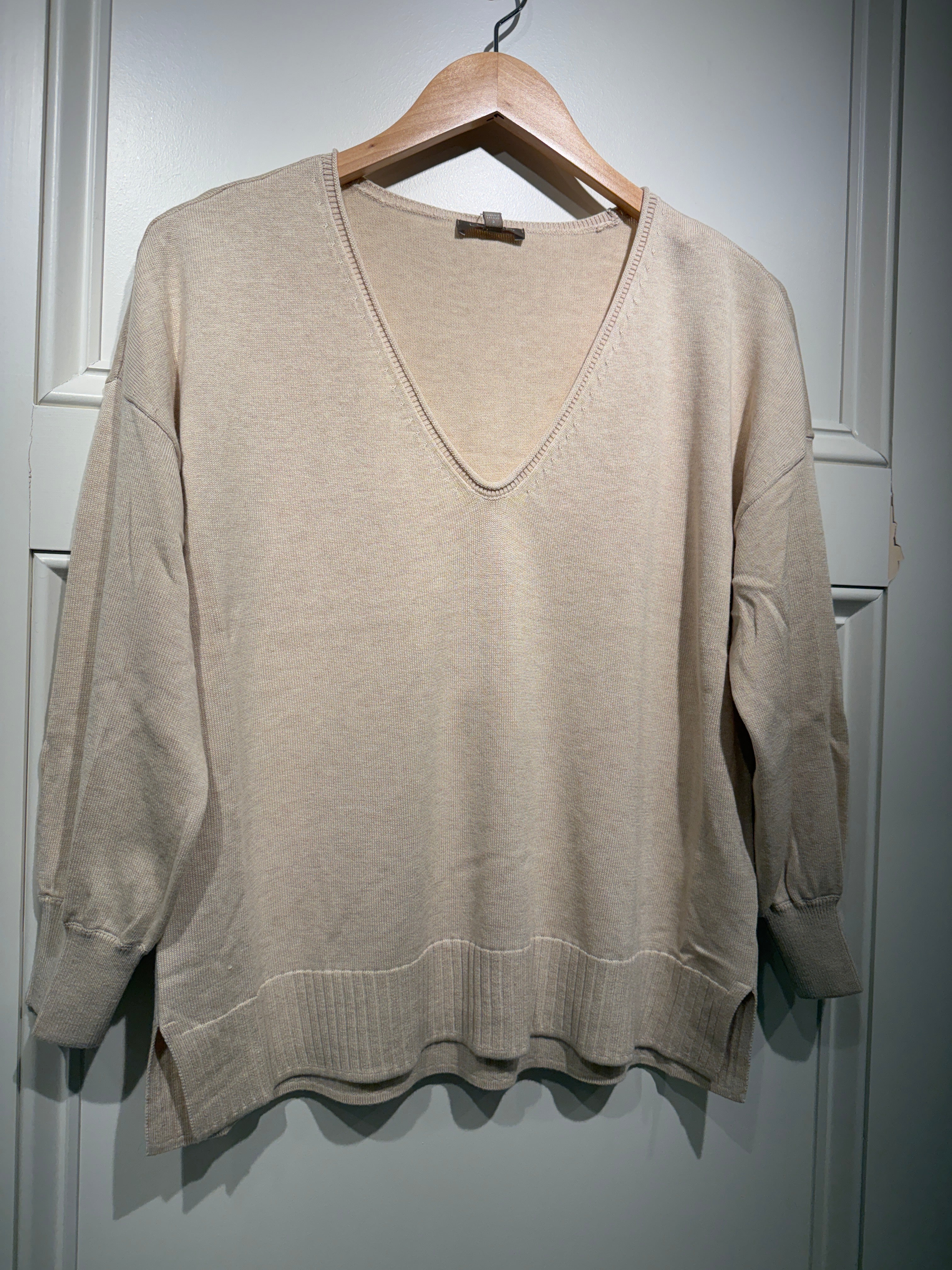 Lilla P 3/4 Sleeve Sweater Husk