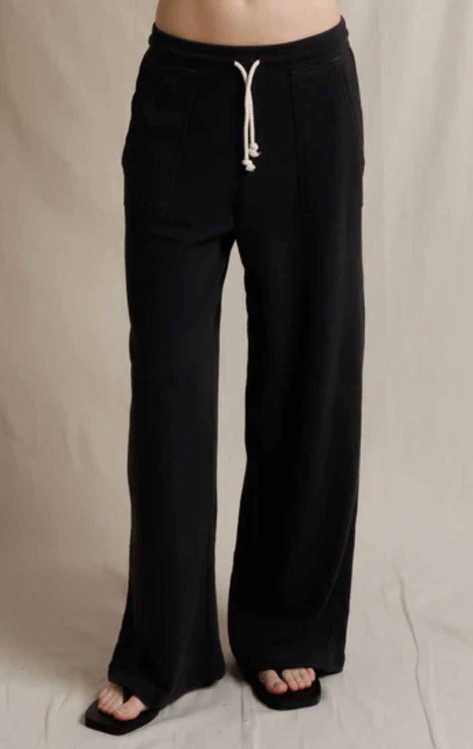 Perfect White Tee French Terry Pocket Pant