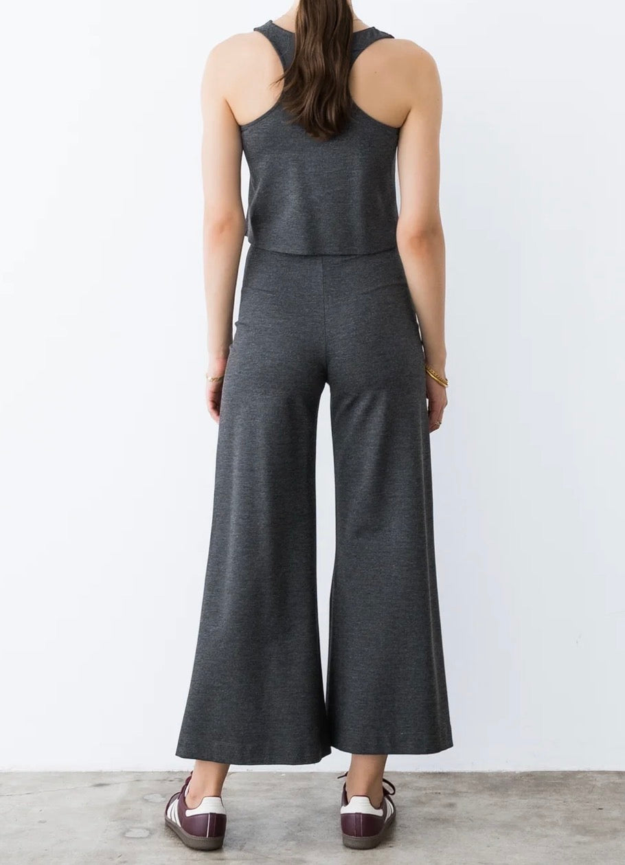 Ripley Rader Cropped Length Ponte Pant Charcoal