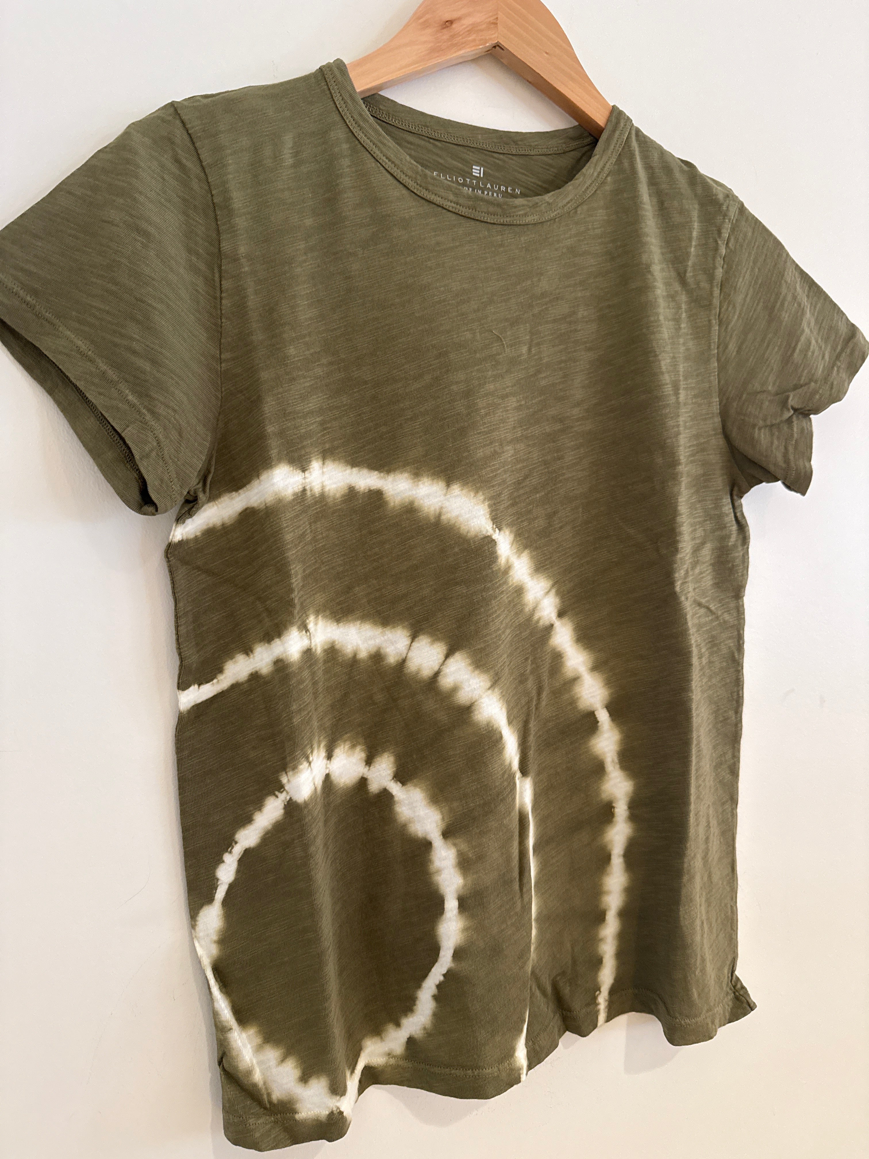 Elliott Lauren Tie Dye Tee Green