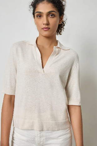 Lilla P Polo Sweater Barley