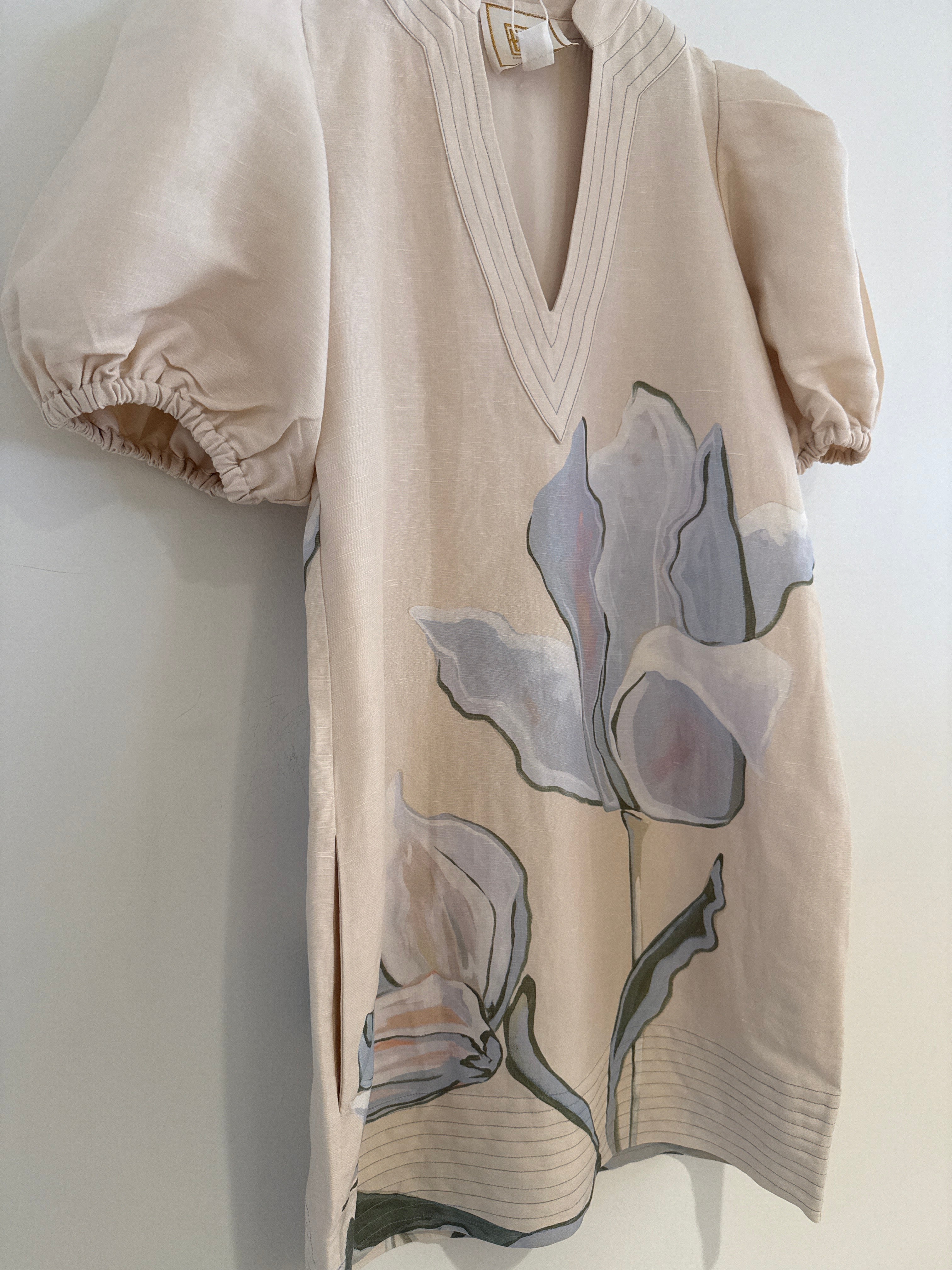 Emily McCarthy Hampton Mini Dress Lavender Fields