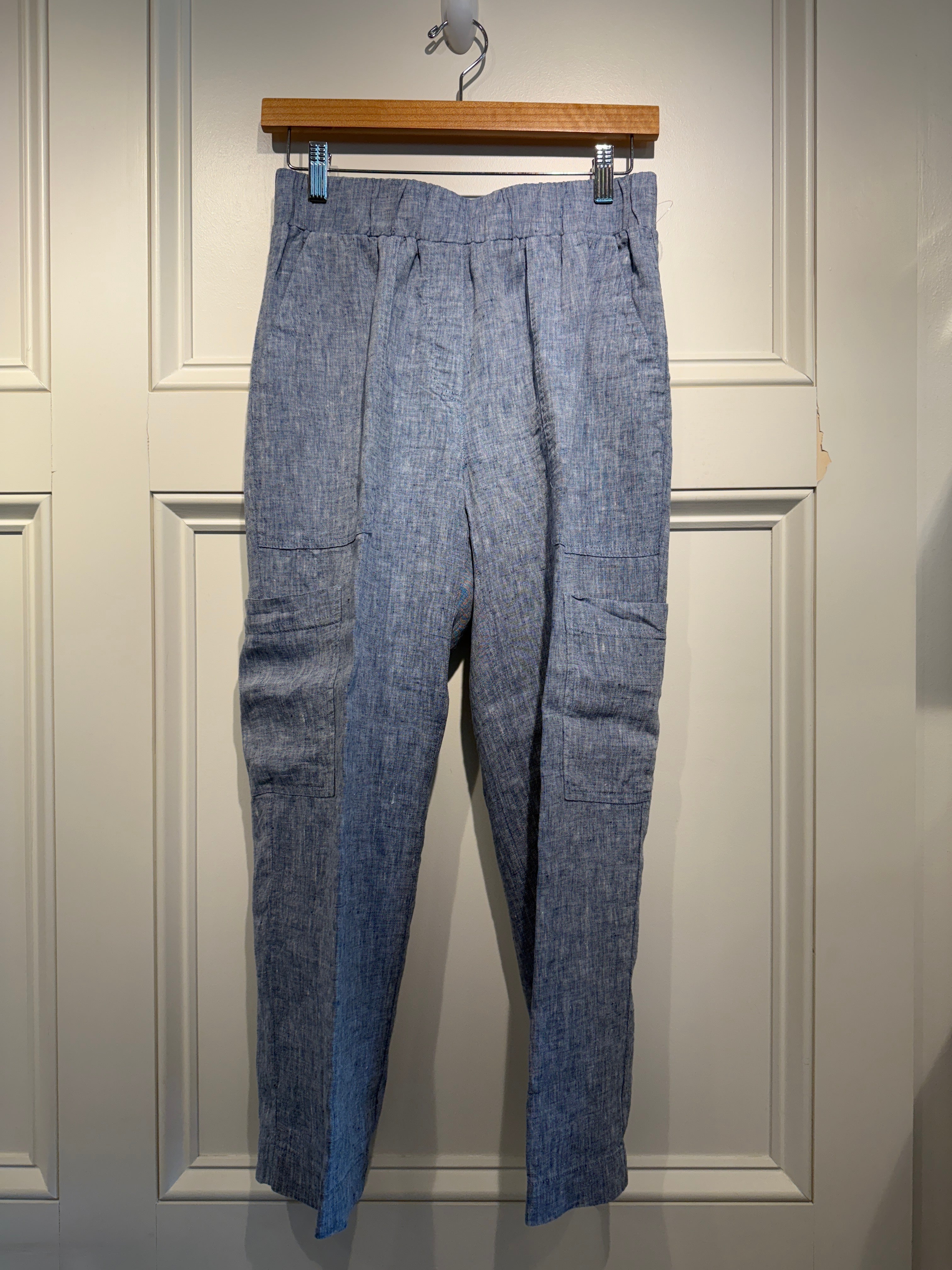 Elliott Lauren Chambray Cropped Pants