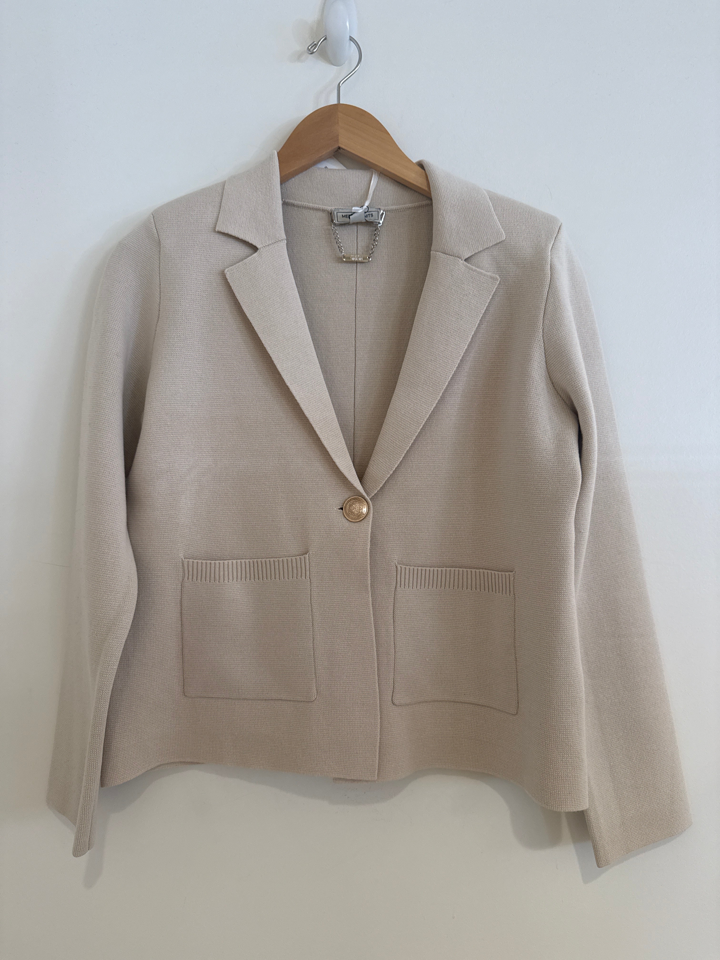 Metric Knit Blazer