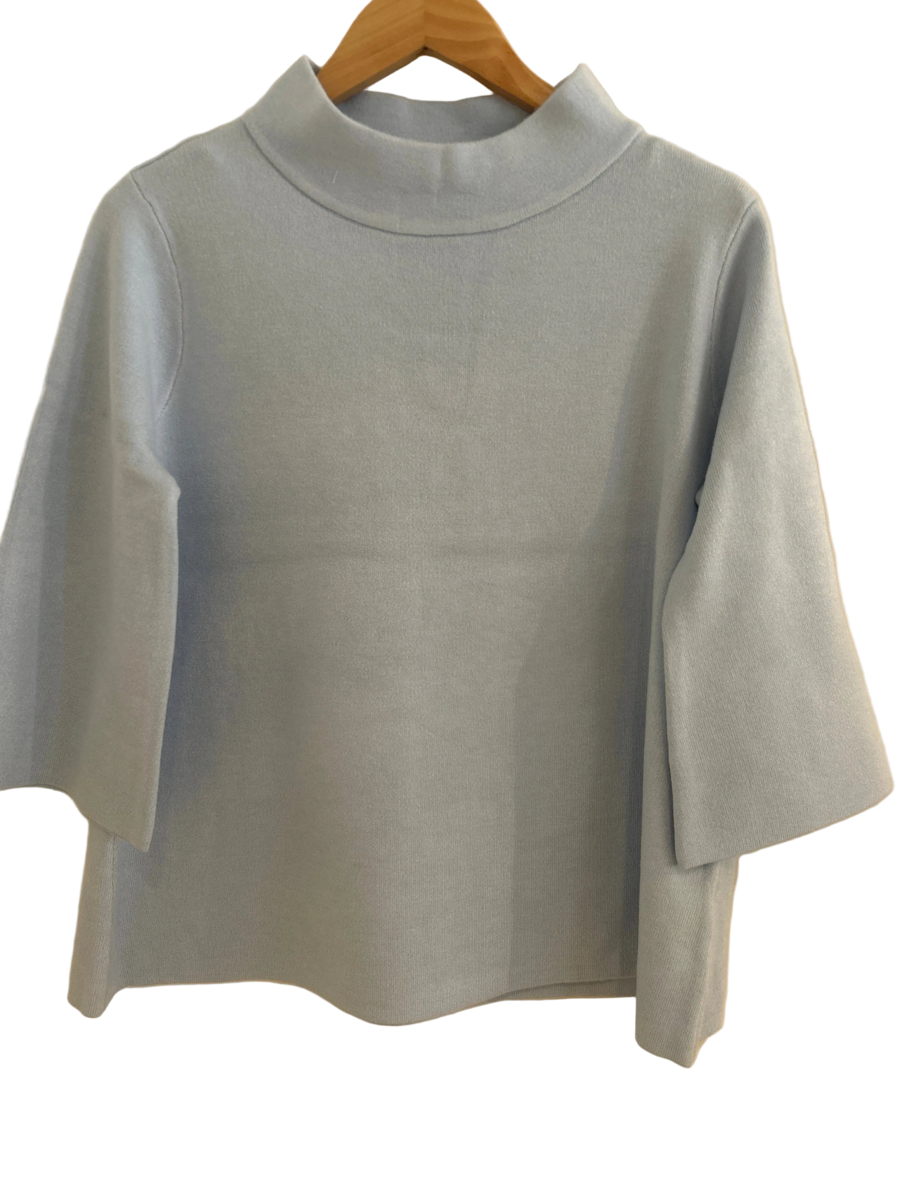 RR Mock Neck Sweater Powder Pastel