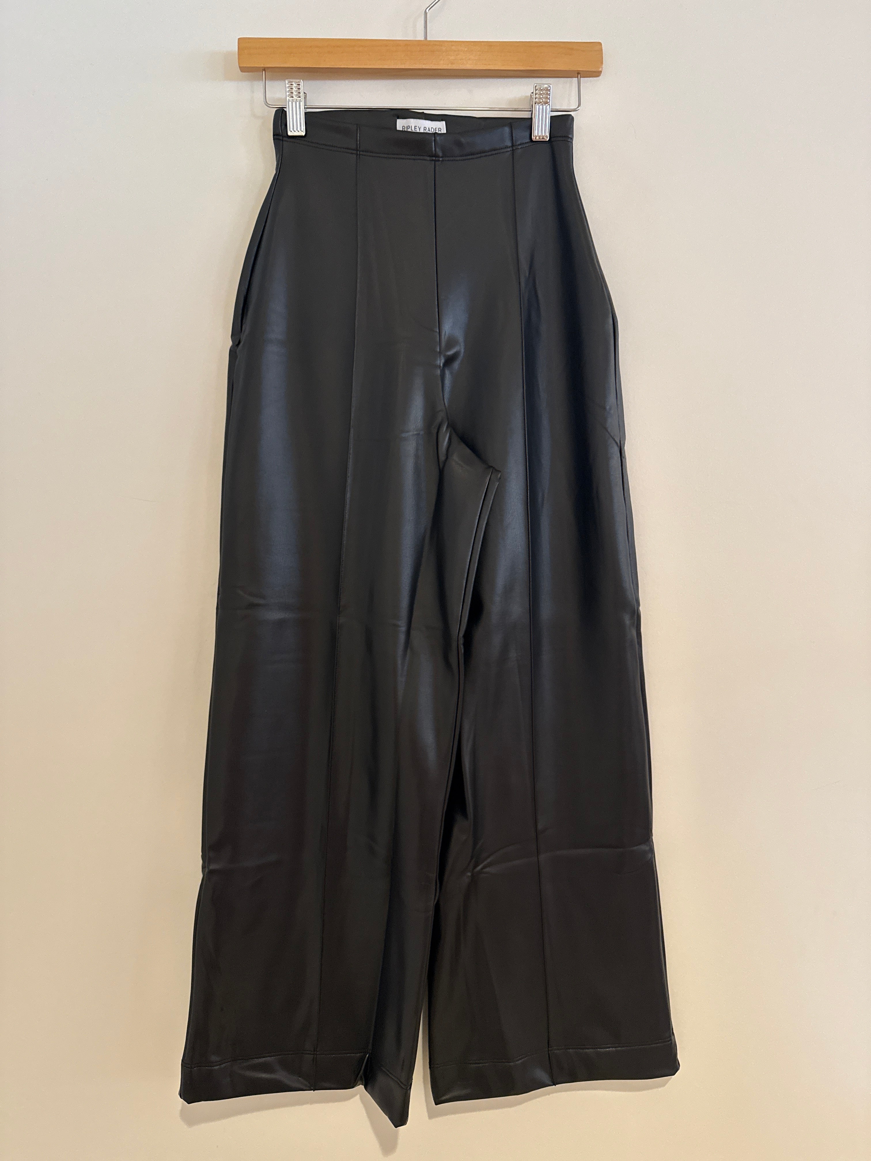 Ripley Rader Faux Leather Pants Black