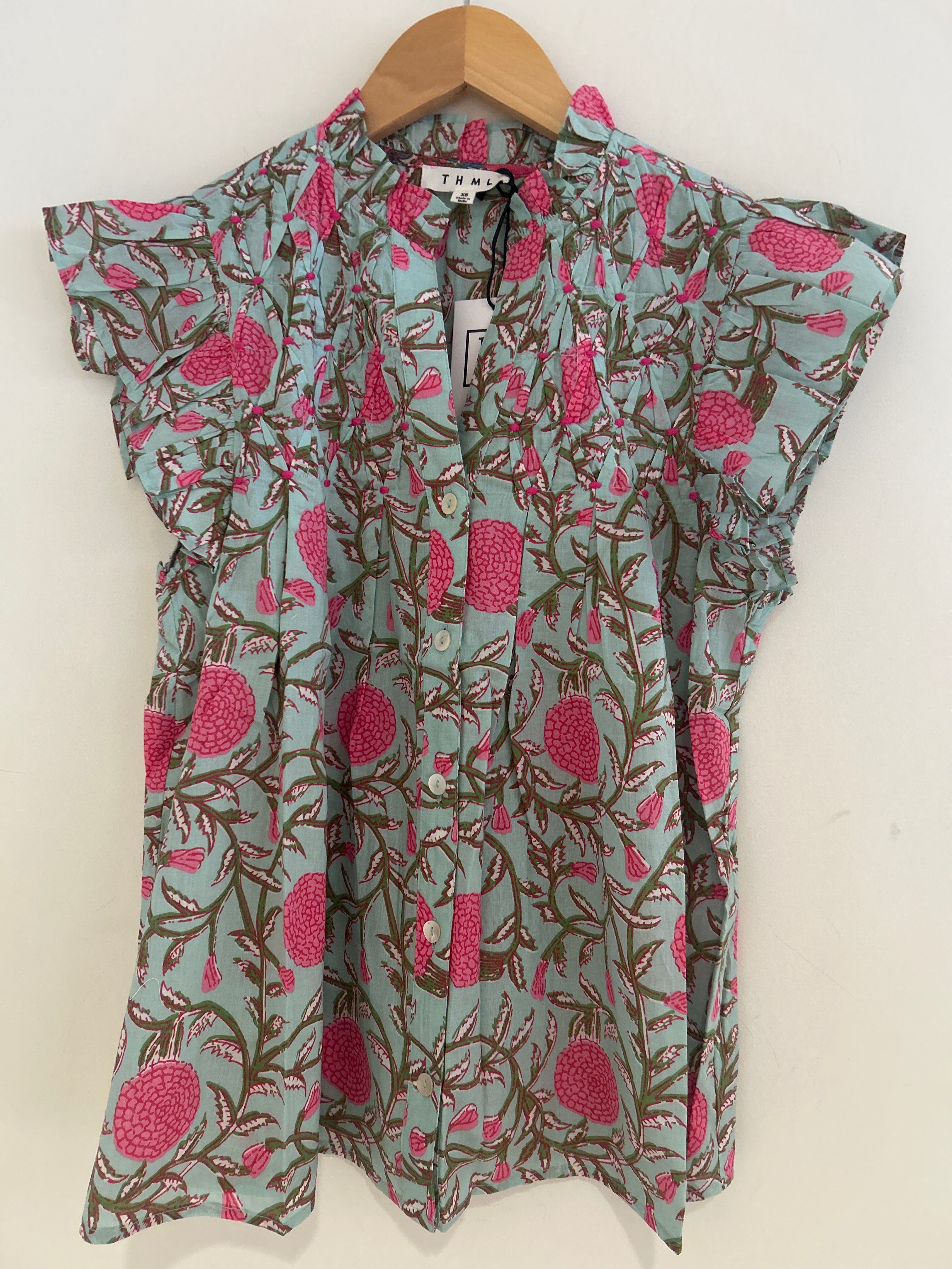 THML Flutter Sleeve Top