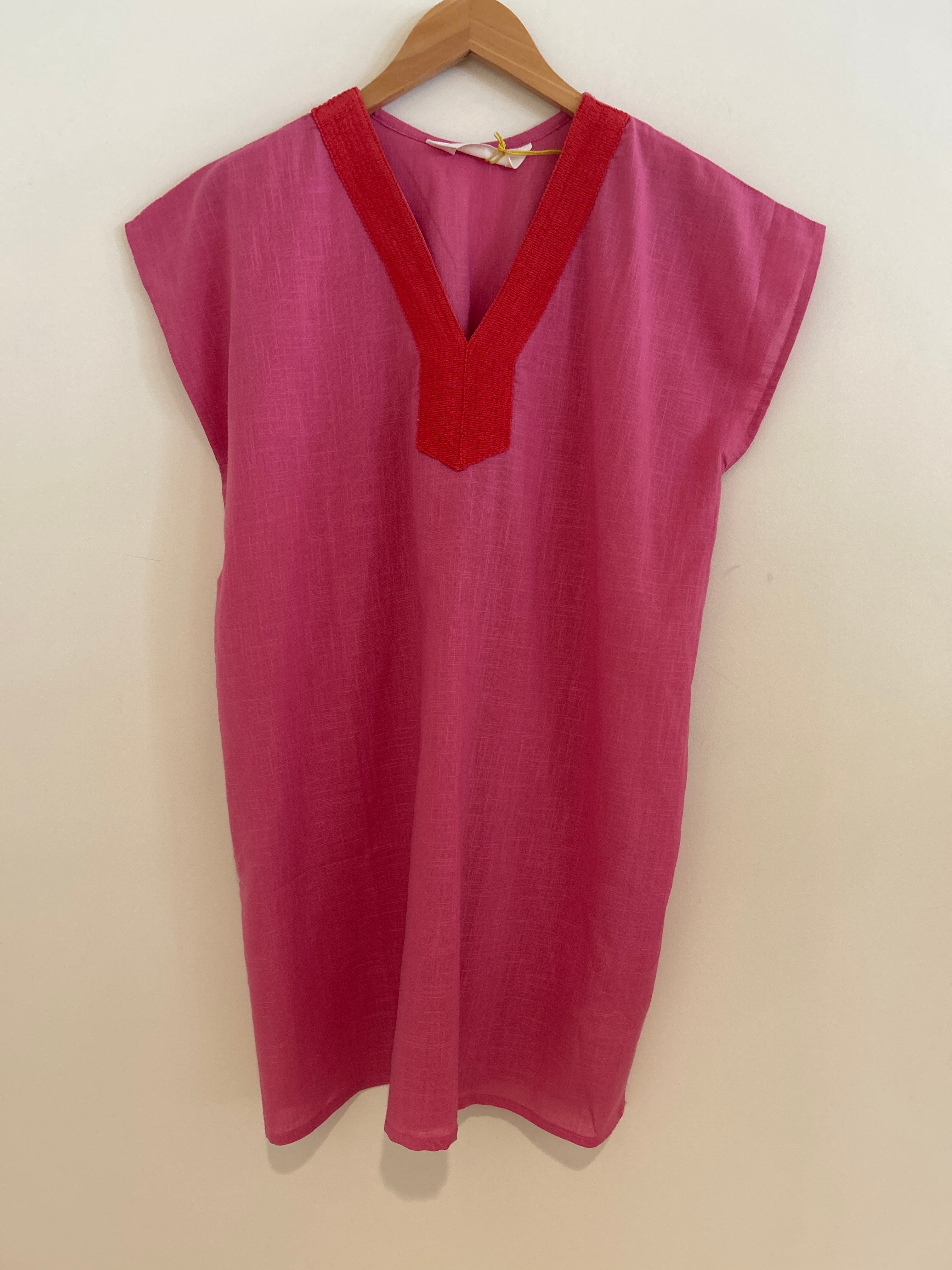 Compañia Fantastica Short Kaftan Pink