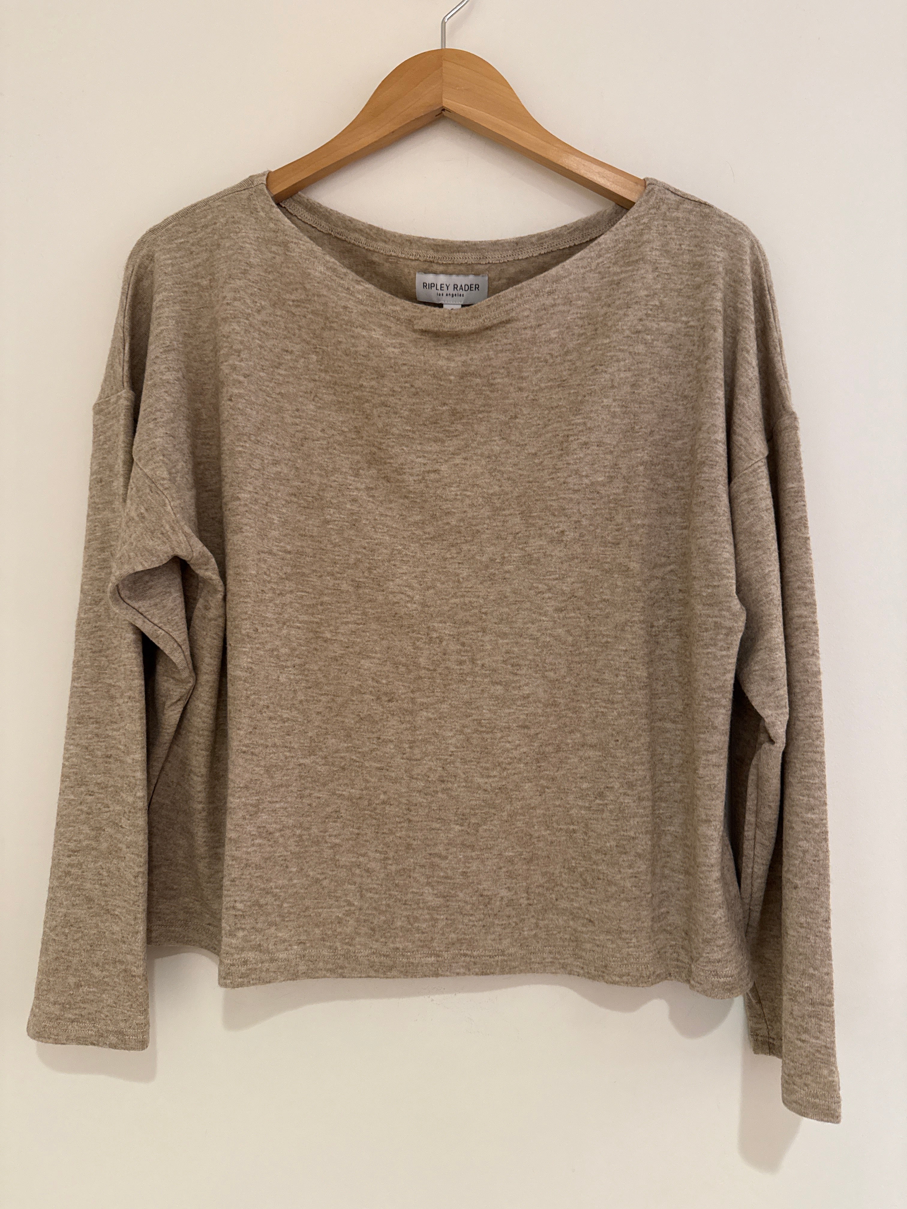 Ripley Rader Sweater Knit Top Oatmeal