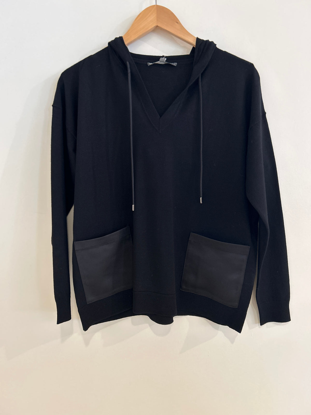 Elliott Lauren Lightweight Hoodie With Satin Pockets